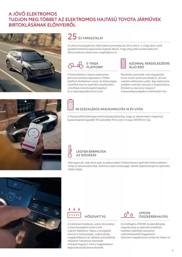 Katalógus Toyota bZ4X MY25 január 15.-tól január 15.-ig 2026. - Oldal 4