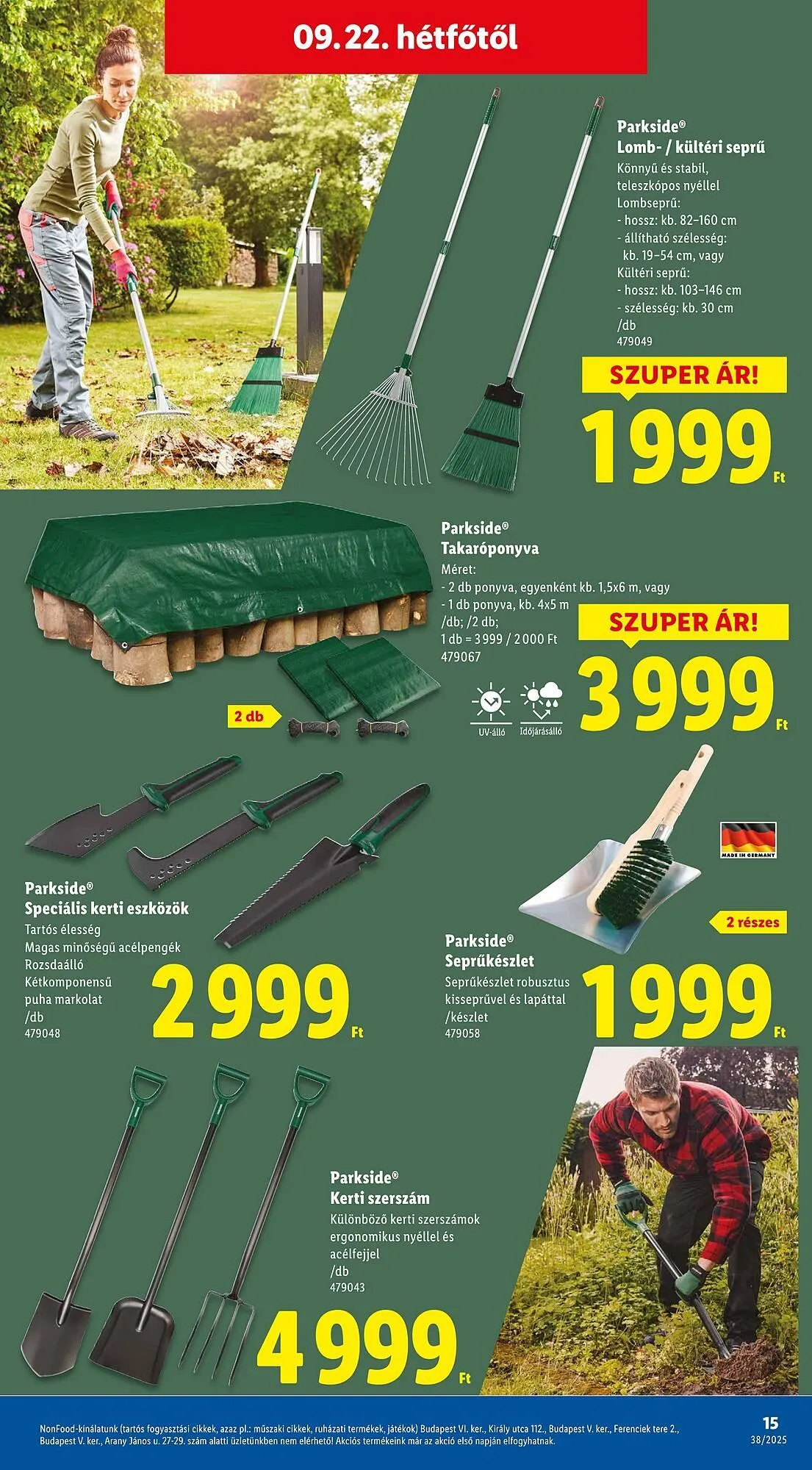 Katalógus Lidl akciós újság szeptember 11.-tól december 31.-ig 2025. - Oldal 15