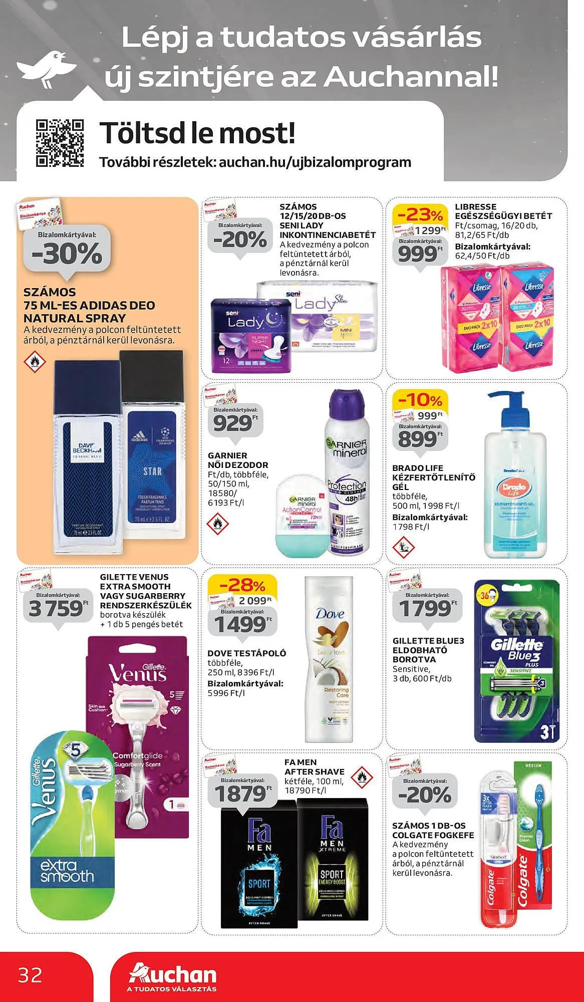 Katalógus Auchan akciós újság június 5.-tól június 11.-ig 2025. - Oldal 32