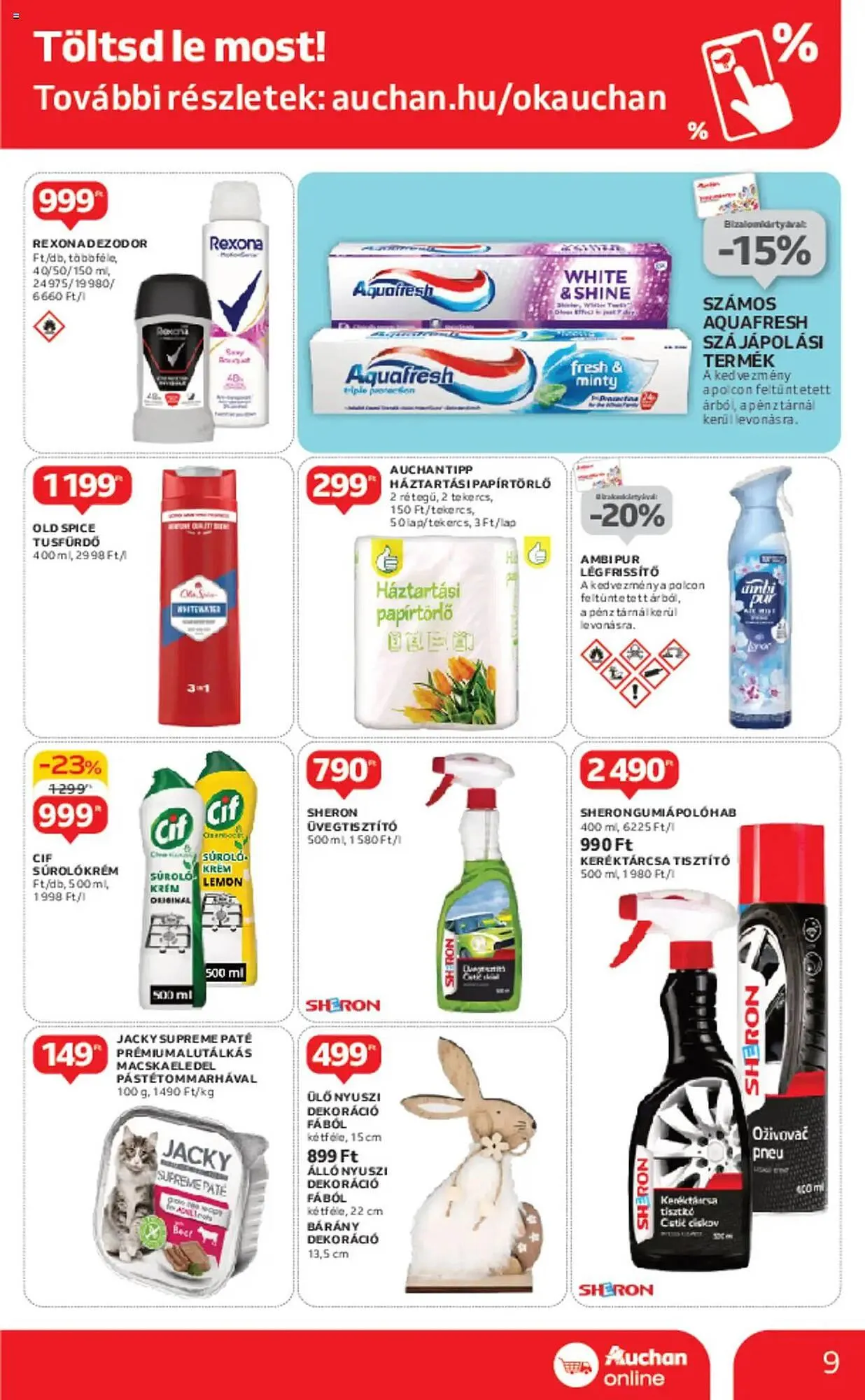 Katalógus Auchan akciós újság március 13.-tól március 19.-ig 2025. - Oldal 9