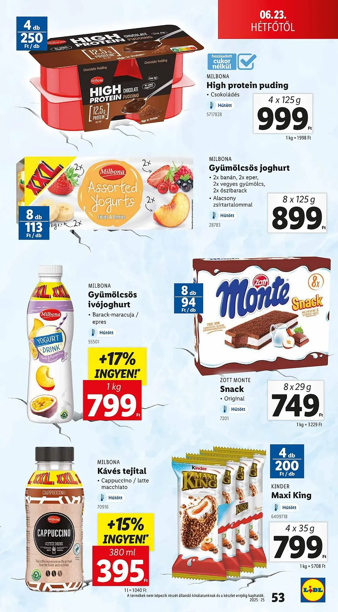 Katalógus Lidl akciós újság június 19.-tól június 25.-ig 2025. - Oldal 53