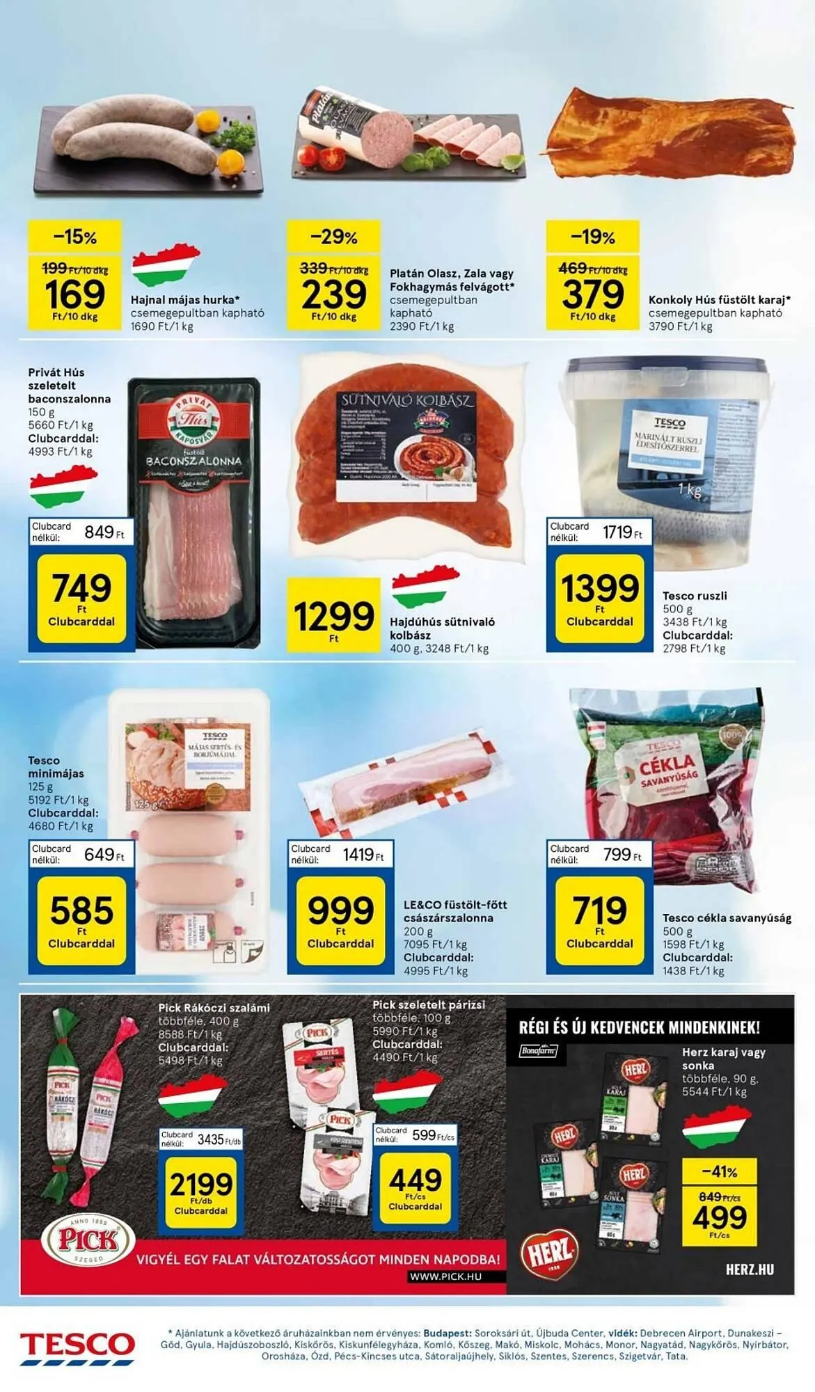 Katalógus Tesco akciós újság január 16.-tól január 22.-ig 2025. - Oldal 18