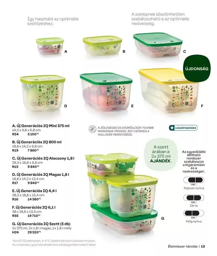 Katalógus Tupperware Autumn - Winter 2024/2025 Catalogue október 3.-tól március 23.-ig 2025. - Oldal 13