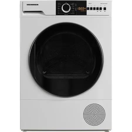 Heinner HHPD-V10T2CHA++ Hőszivattyús szárítógép, 10kg, 15 program, LED kijelző, B energiaosztály, Fehér