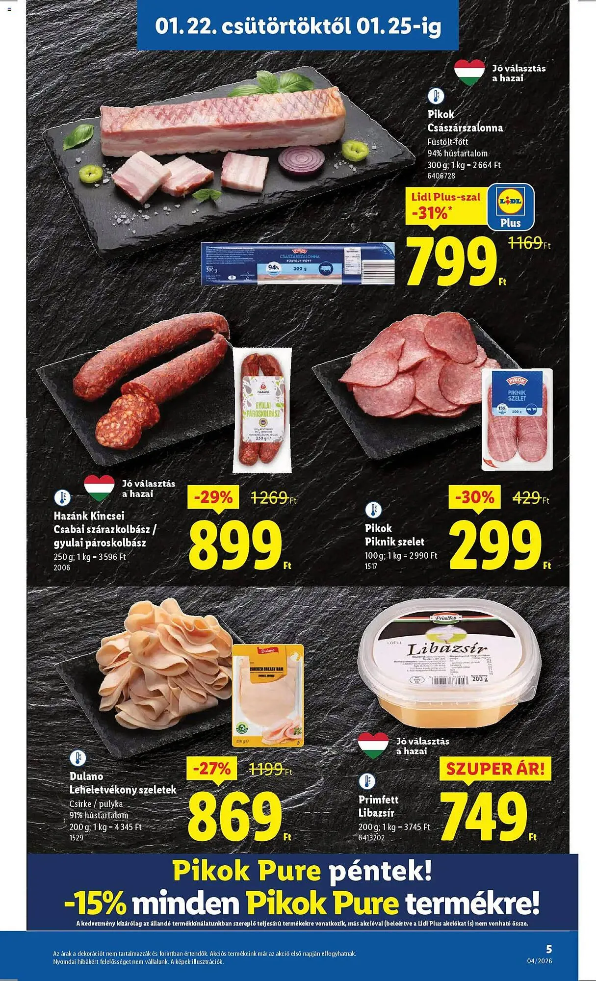 Katalógus Lidl akciós újság január 22.-tól január 28.-ig 2026. - Oldal 5