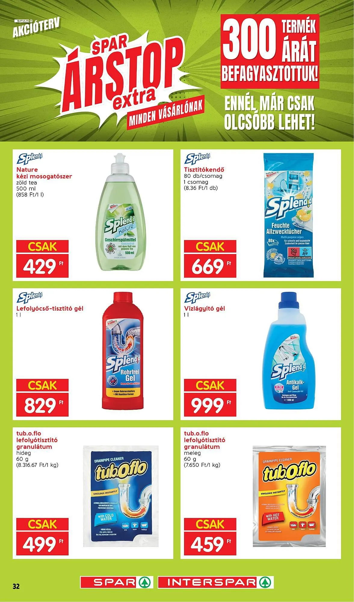 Katalógus Interspar akciós újság október 1.-tól december 31.-ig 2023. - Oldal 32
