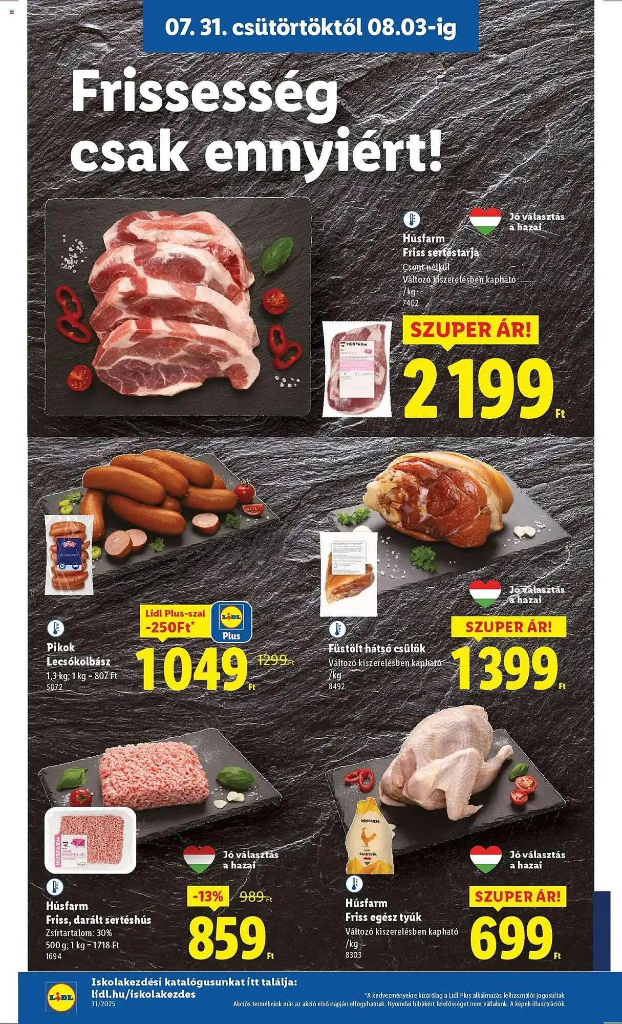 Katalógus Lidl akciós újság július 31.-tól augusztus 6.-ig 2025. - Oldal 6