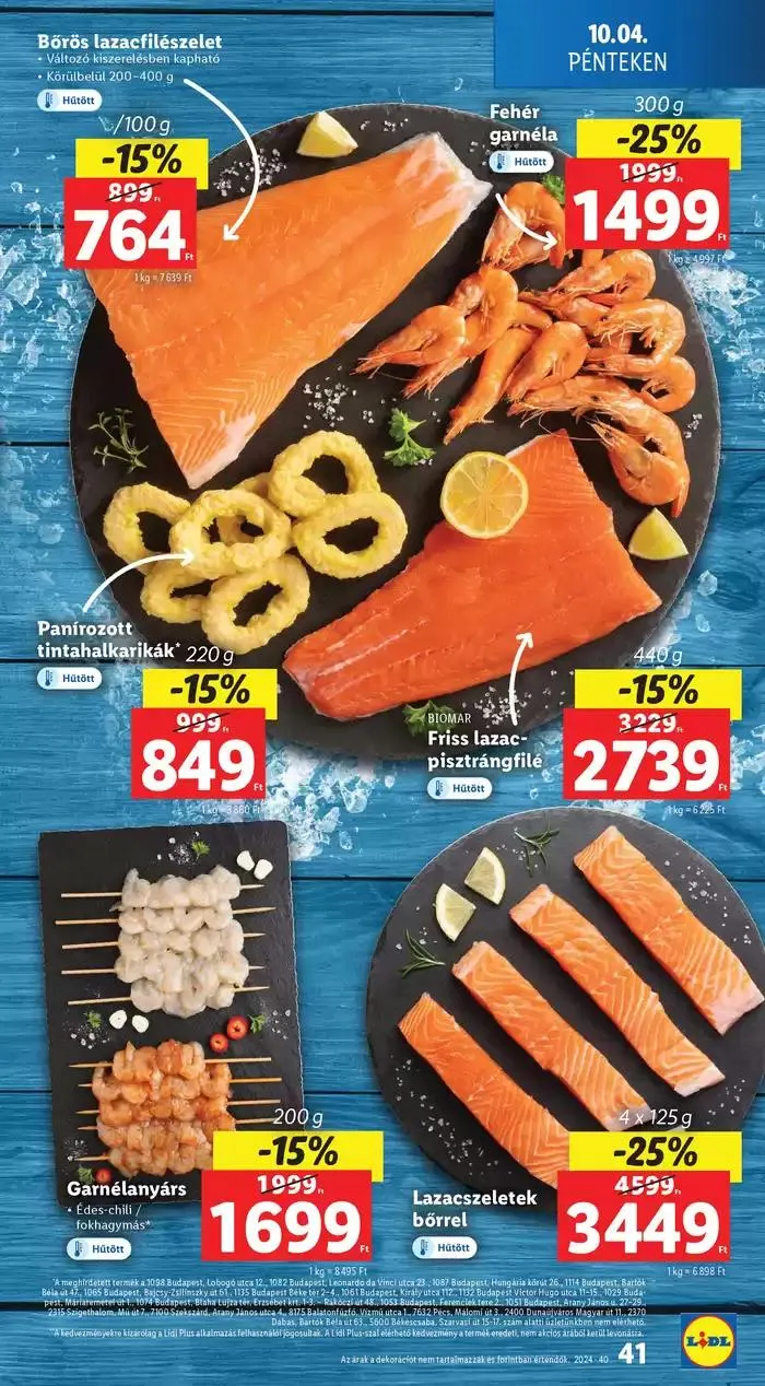 Katalógus Akciós újság – 40. hét október 3.-tól október 9.-ig 2024. - Oldal 41