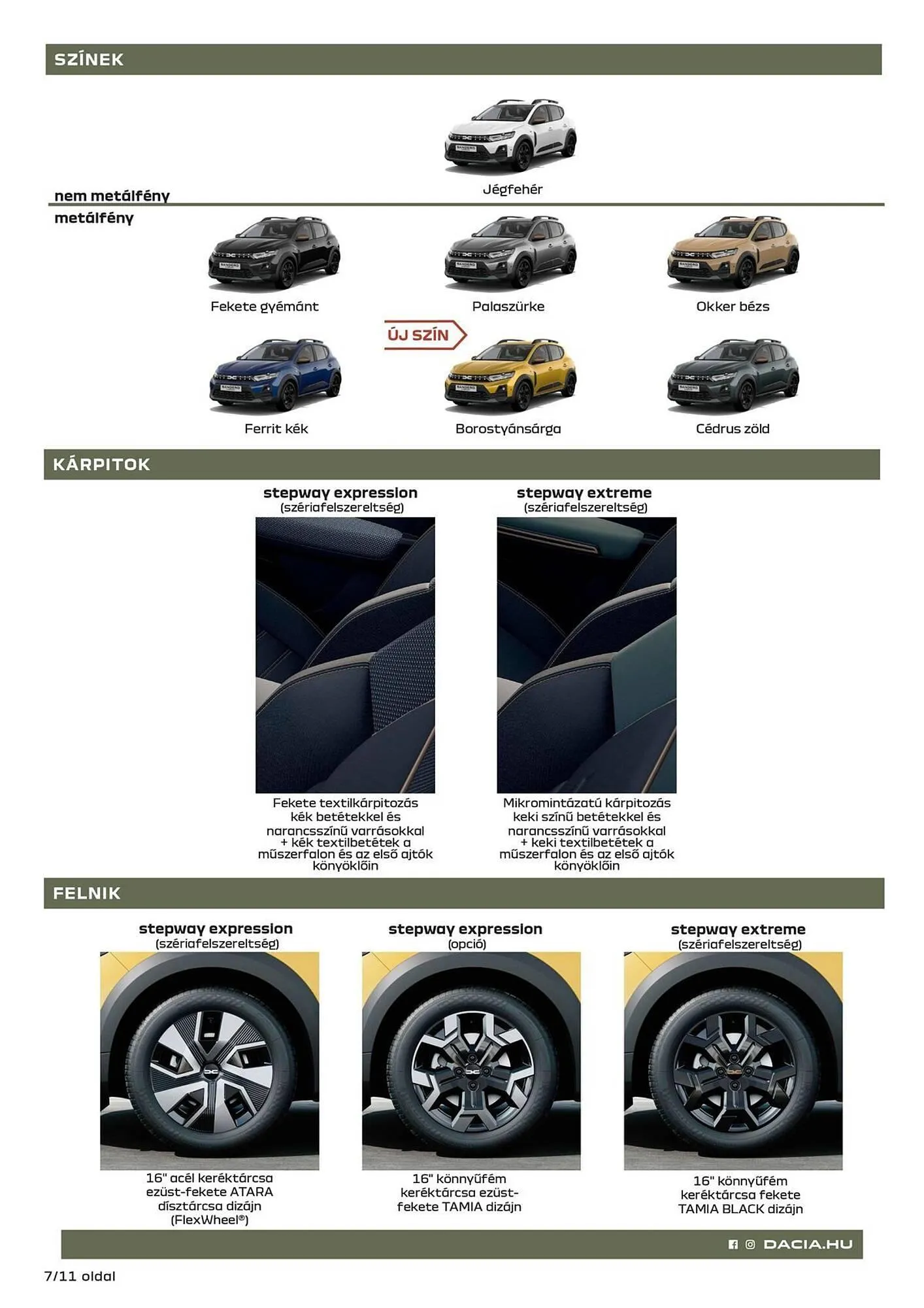 Katalógus Dacia akciós újság március 18.-tól április 2.-ig 2026. - Oldal 7