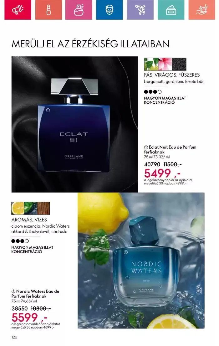 Katalógus ORIFLAME akciós október 20.-tól november 3.-ig 2024. - Oldal 126