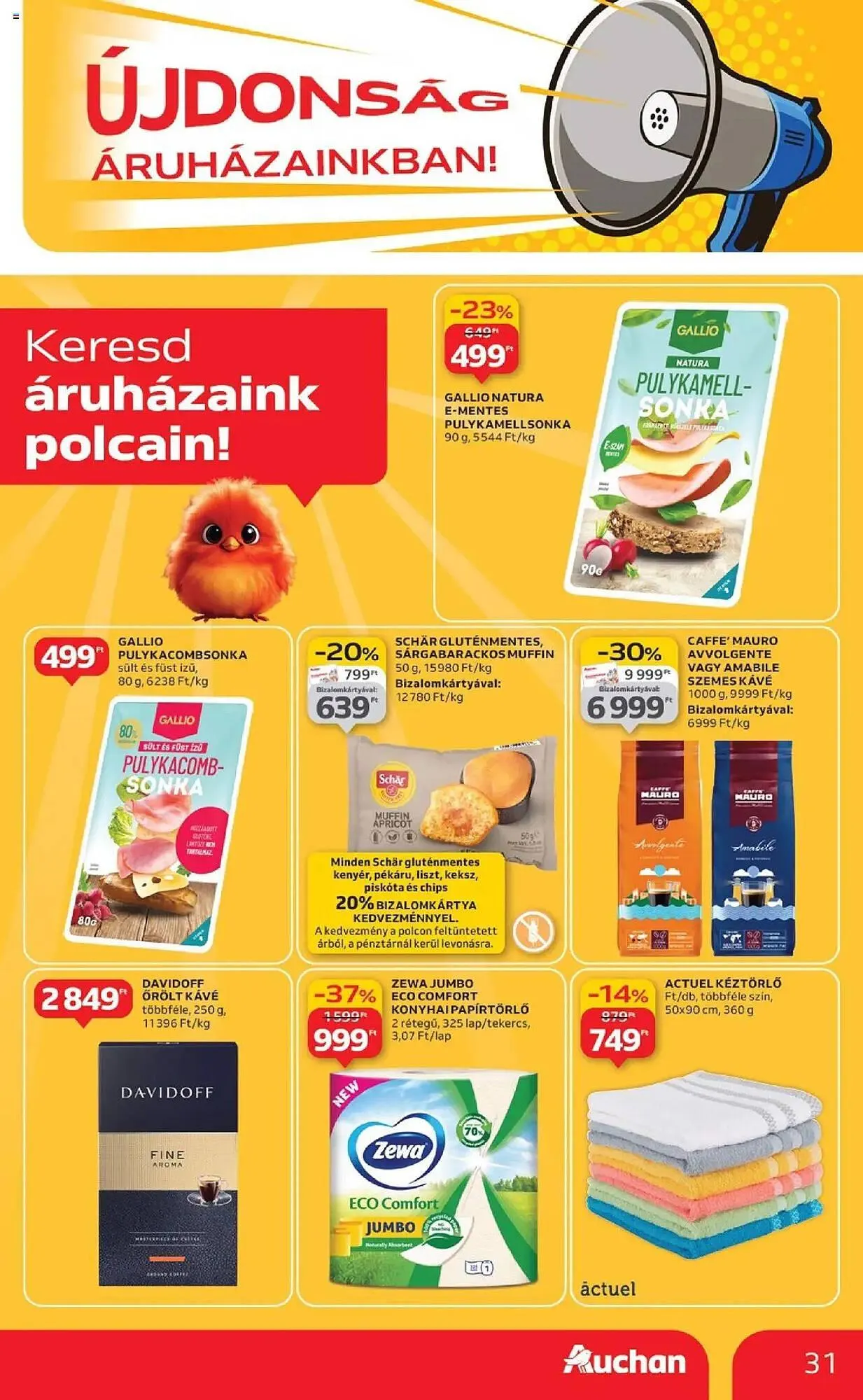 Katalógus Auchan akciós újság szeptember 4.-tól szeptember 10.-ig 2025. - Oldal 31