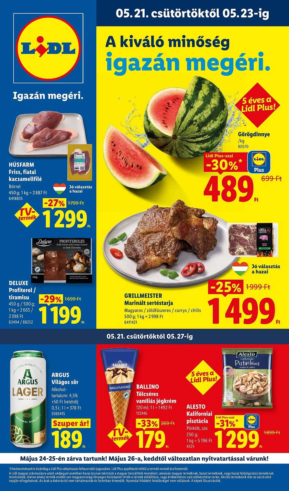 Katalógus Lidl akciós újság május 21.-tól május 27.-ig 2026. - Oldal 1