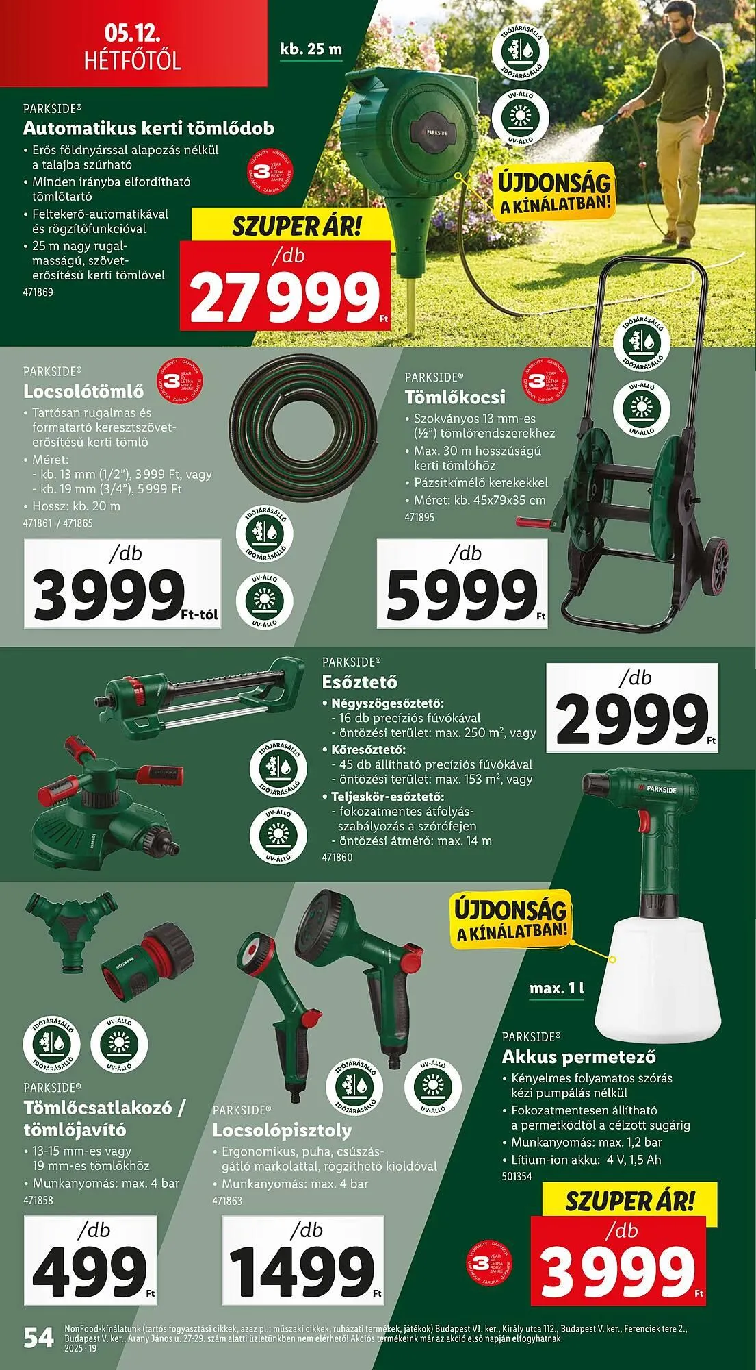 Katalógus Lidl akciós újság május 8.-tól május 14.-ig 2025. - Oldal 54