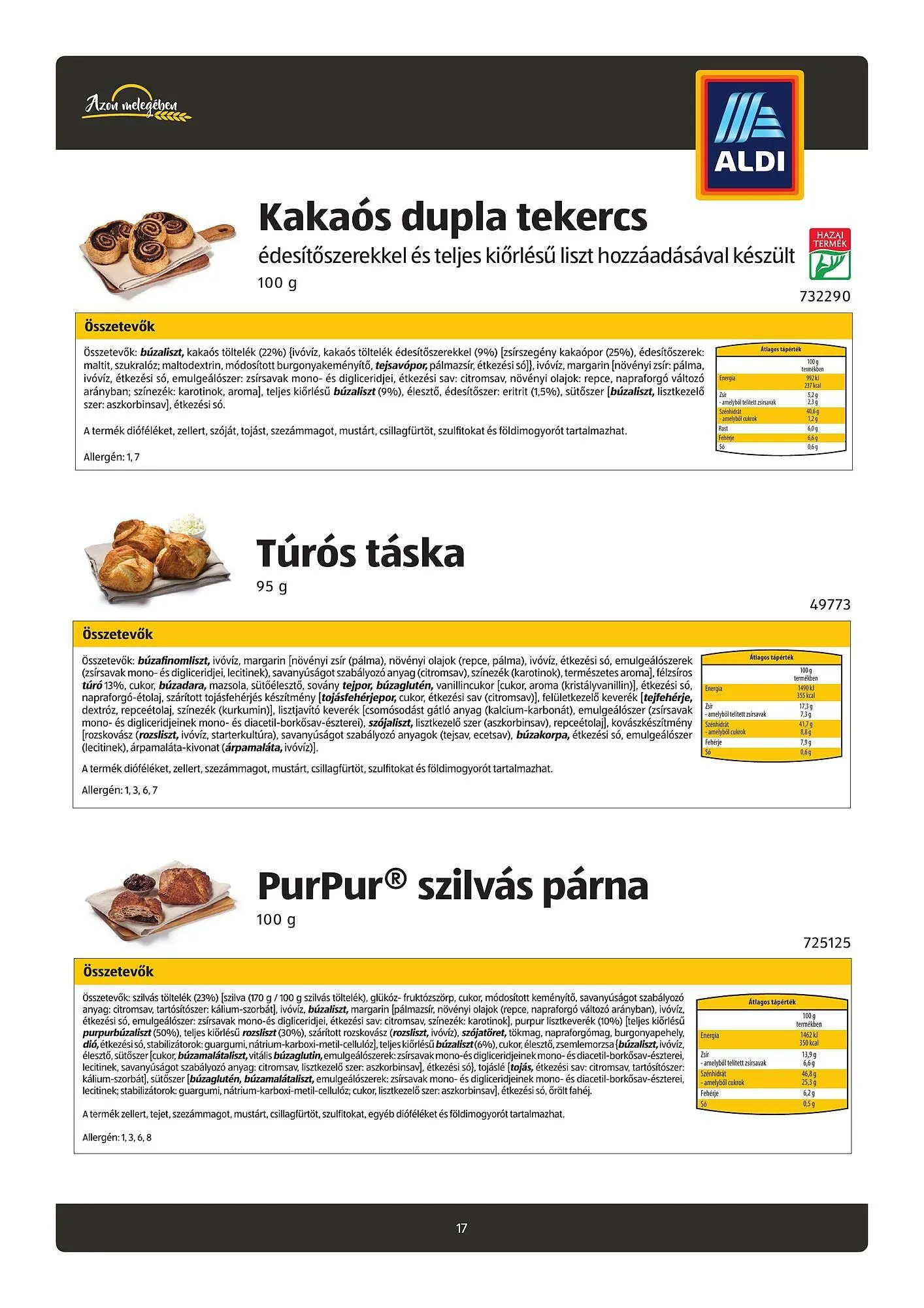 Katalógus ALDI akciós újság május 31.-tól július 4.-ig 2025. - Oldal 17
