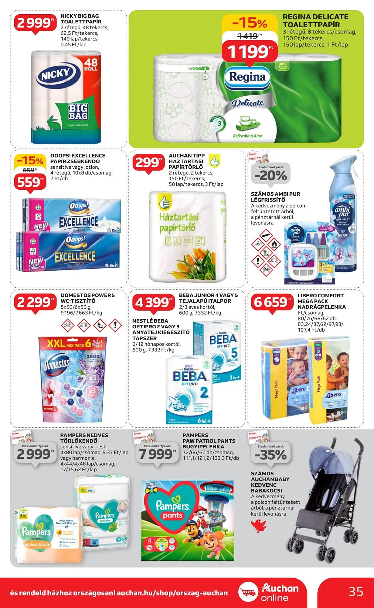 Katalógus Auchan akciós újság március 13.-tól március 19.-ig 2025. - Oldal 35