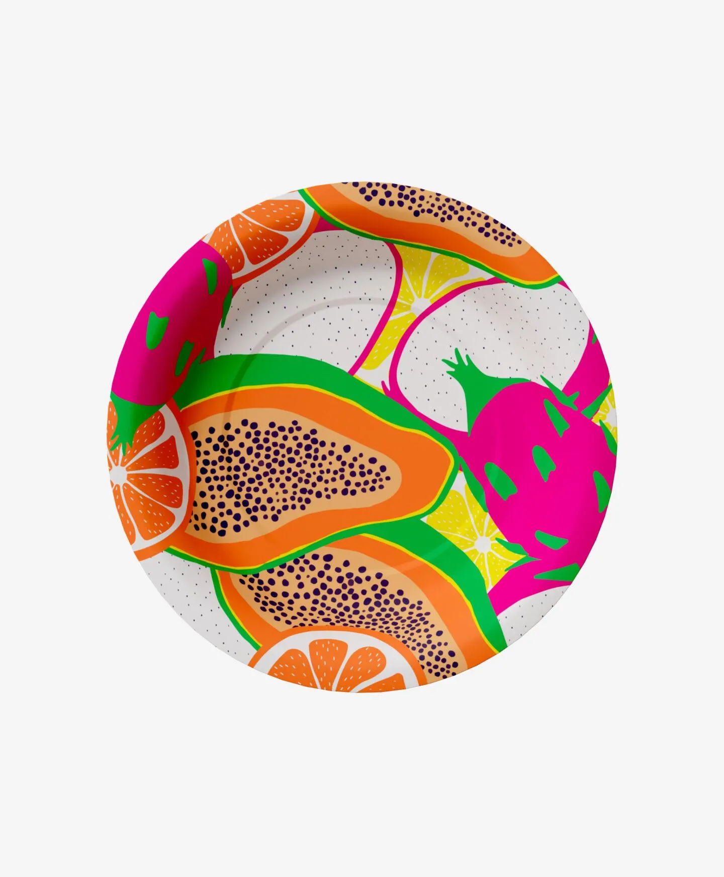 12 darabos papírtányér szett