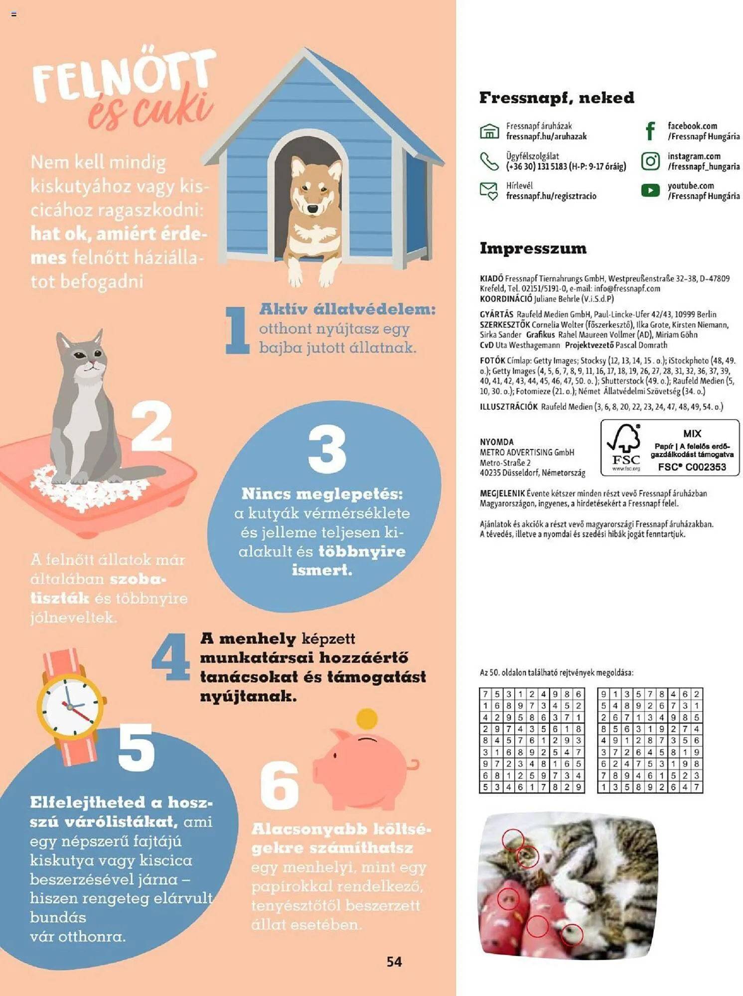 Katalógus Fressnapf akciós újság szeptember 25.-tól november 30.-ig 2023. - Oldal 54