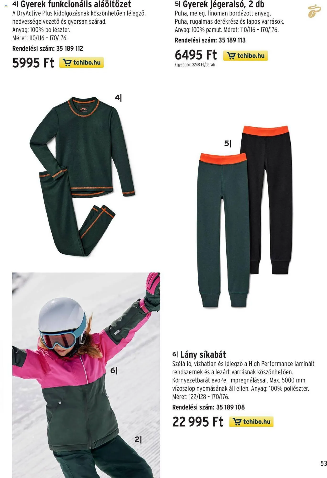 Katalógus Tchibo akciós újság október 30.-tól november 21.-ig 2023. - Oldal 53