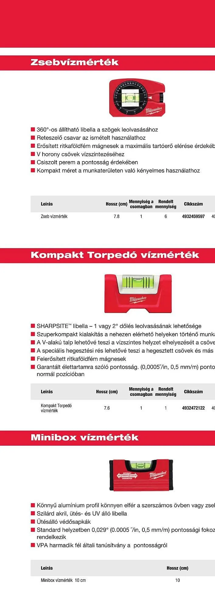 Katalógus Milwaukee akciós újság szeptember 16.-tól december 31.-ig 2025. - Oldal 412