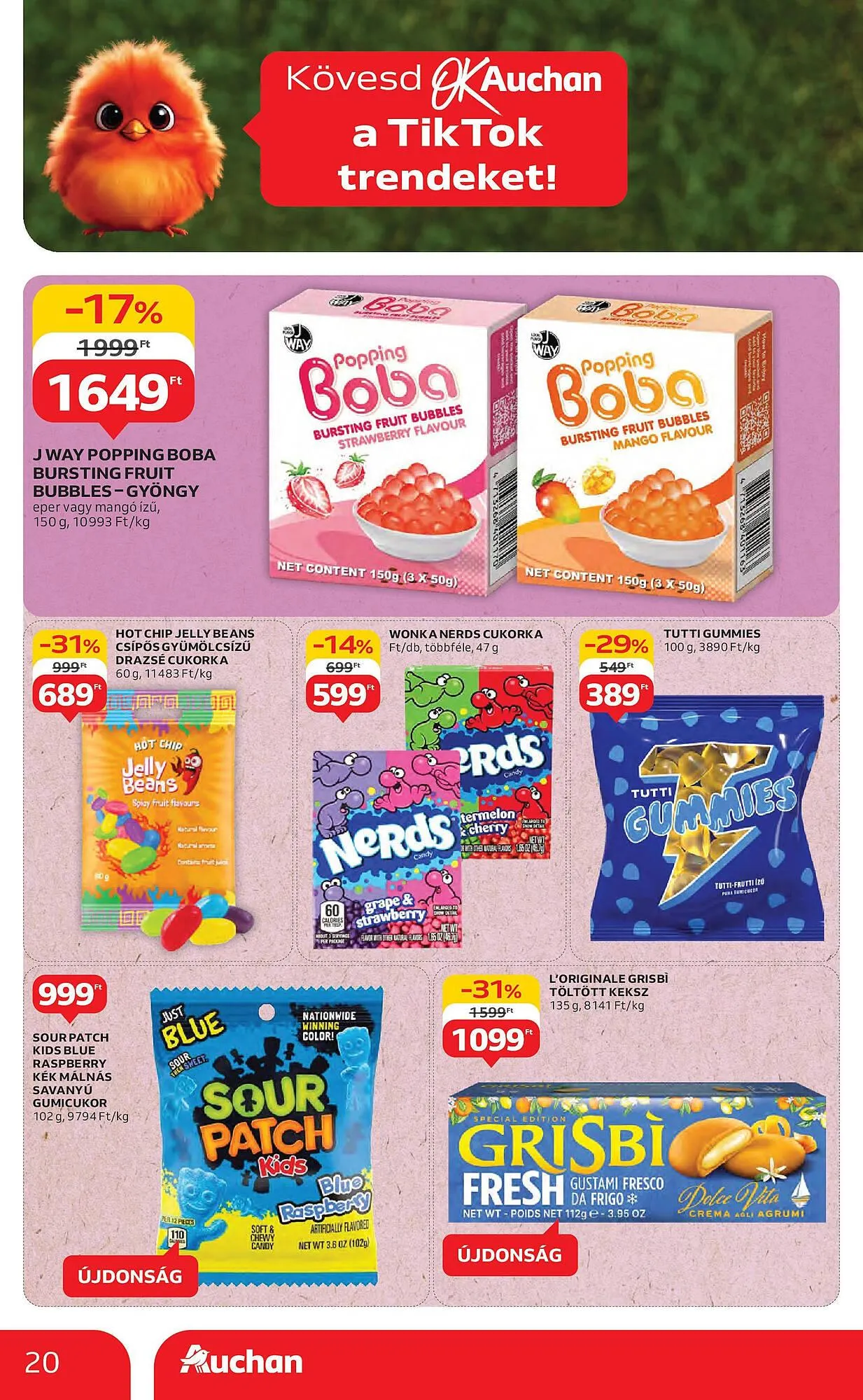 Katalógus Auchan akciós újság július 31.-tól augusztus 6.-ig 2025. - Oldal 20