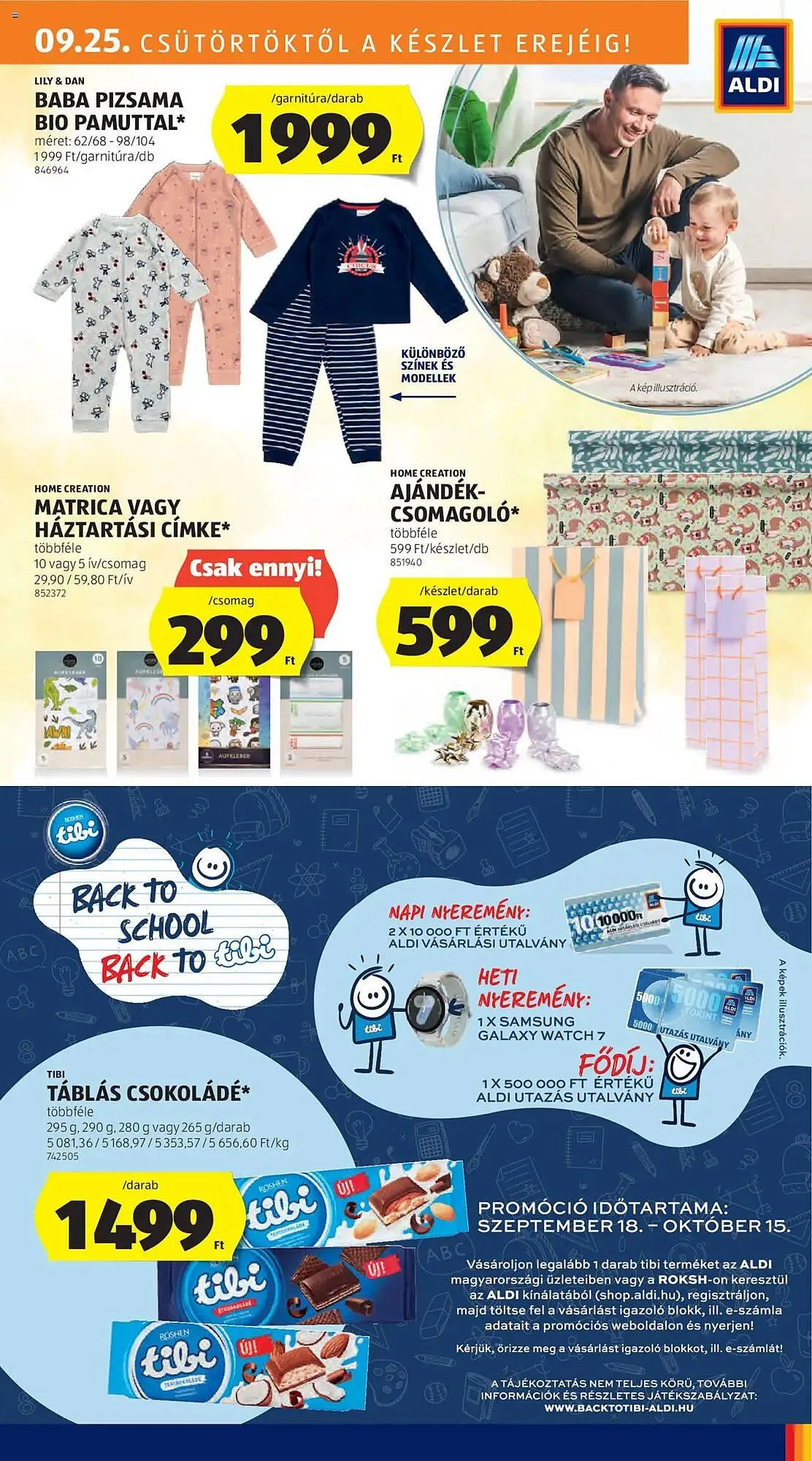 Katalógus ALDI akciós újság szeptember 25.-tól október 8.-ig 2025. - Oldal 3