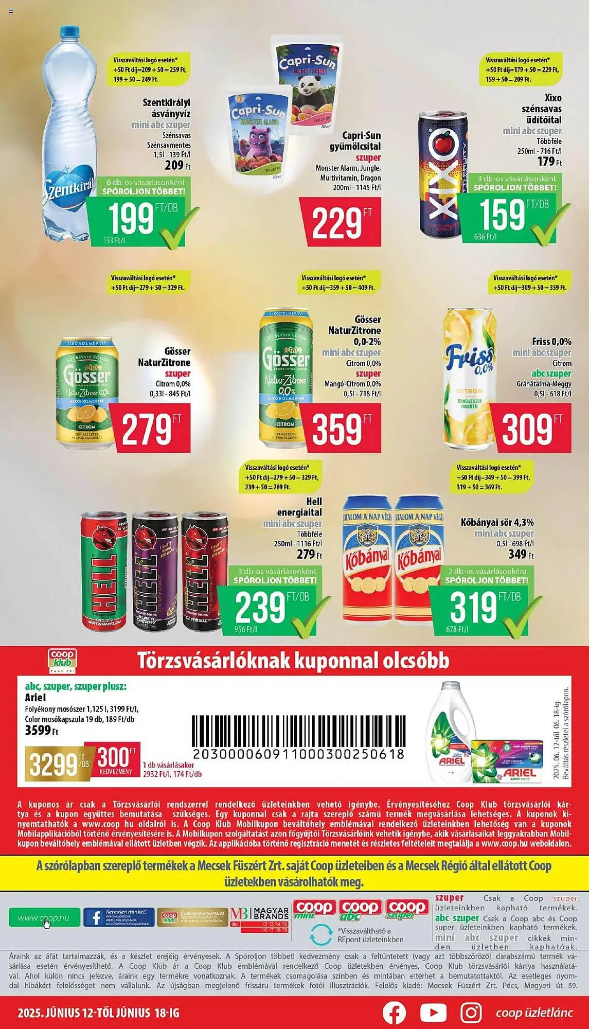 Katalógus Coop akciós újság június 12.-tól június 18.-ig 2025. - Oldal 8
