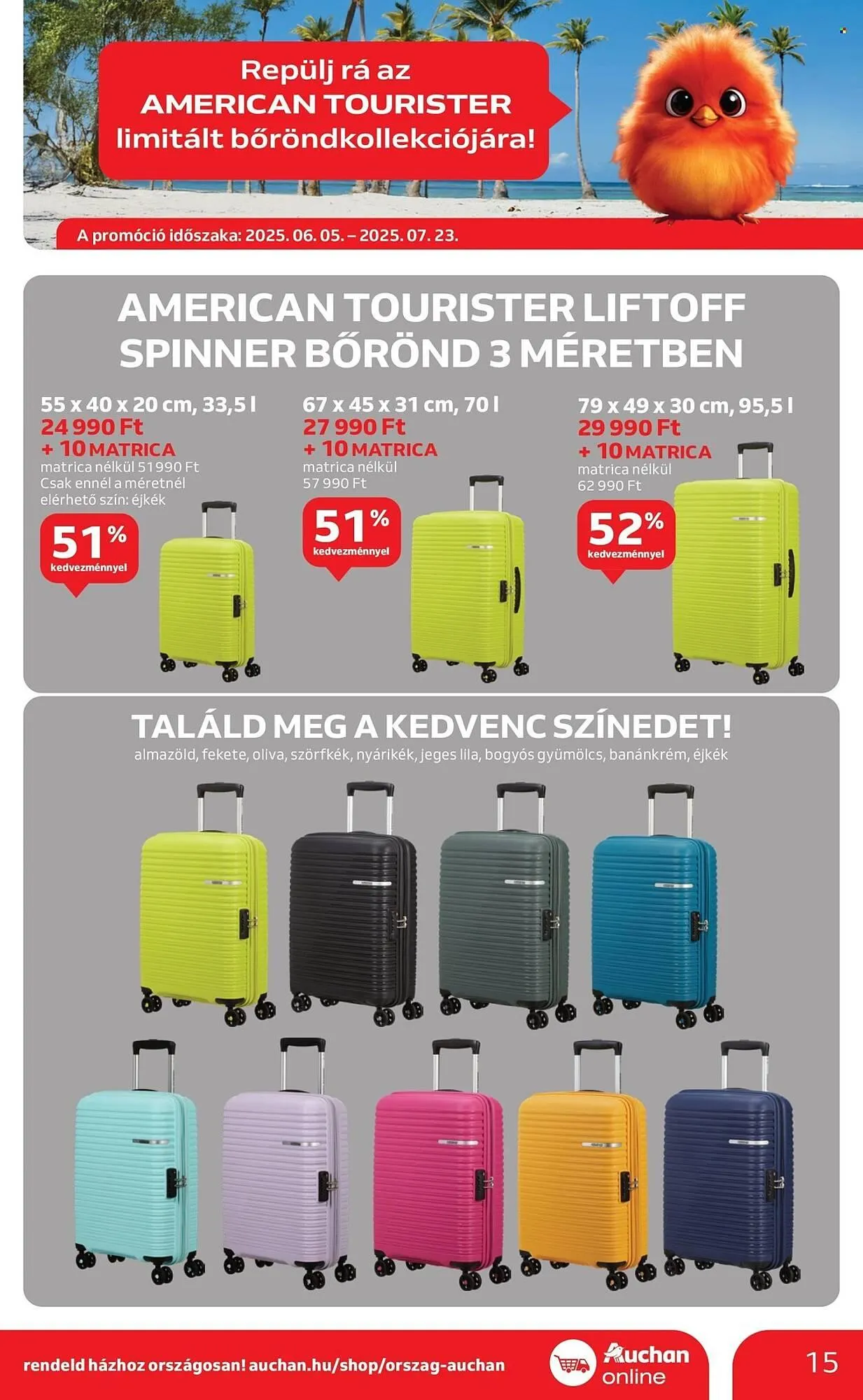 Katalógus Auchan akciós újság július 3.-tól július 9.-ig 2025. - Oldal 15