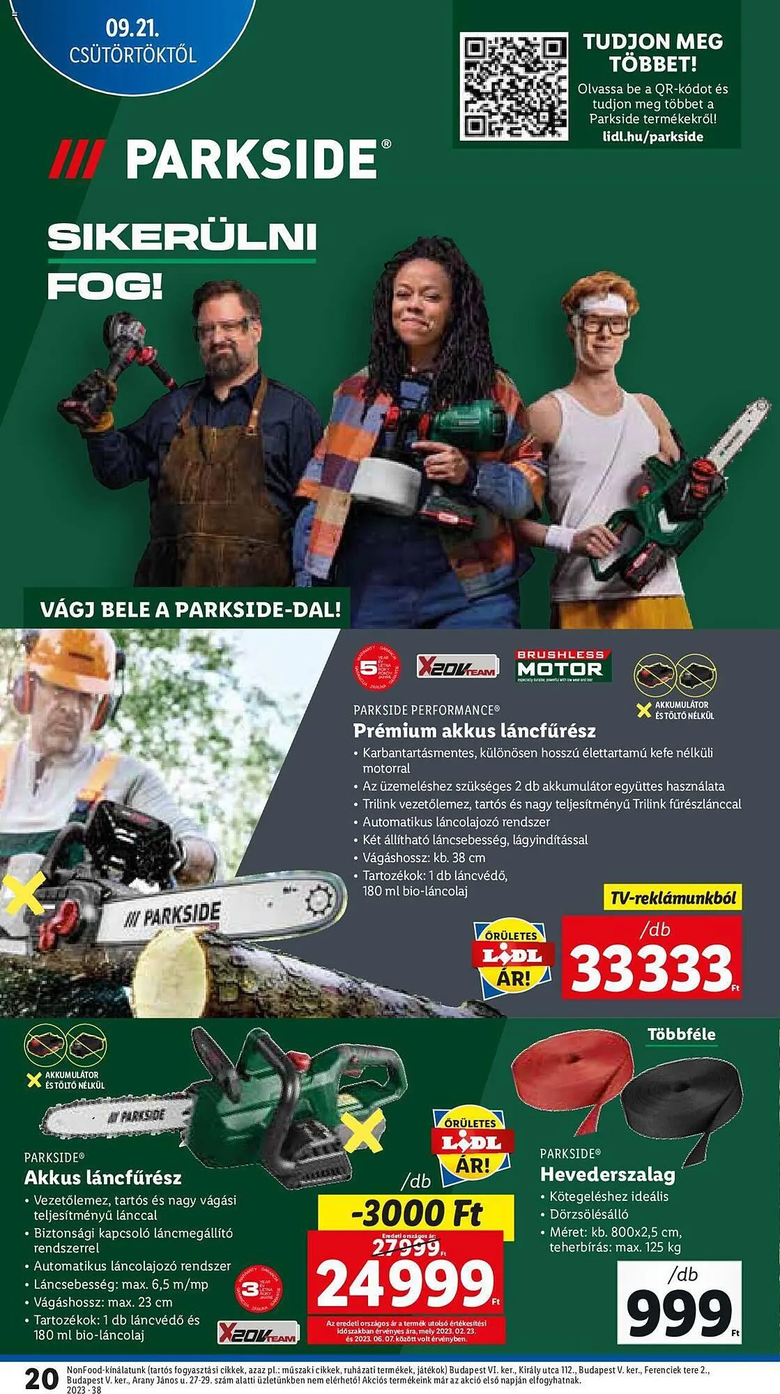 Katalógus Lidl akciós újság szeptember 21.-tól szeptember 27.-ig 2023. - Oldal 20