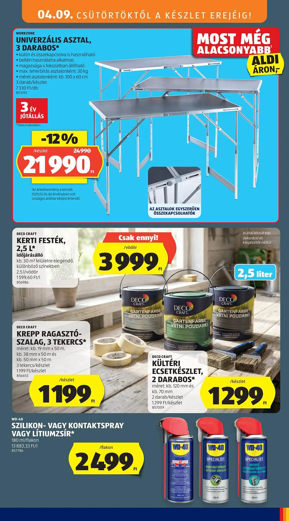 Katalógus ALDI akciós újság április 9.-tól április 12.-ig 2026. - Oldal 25