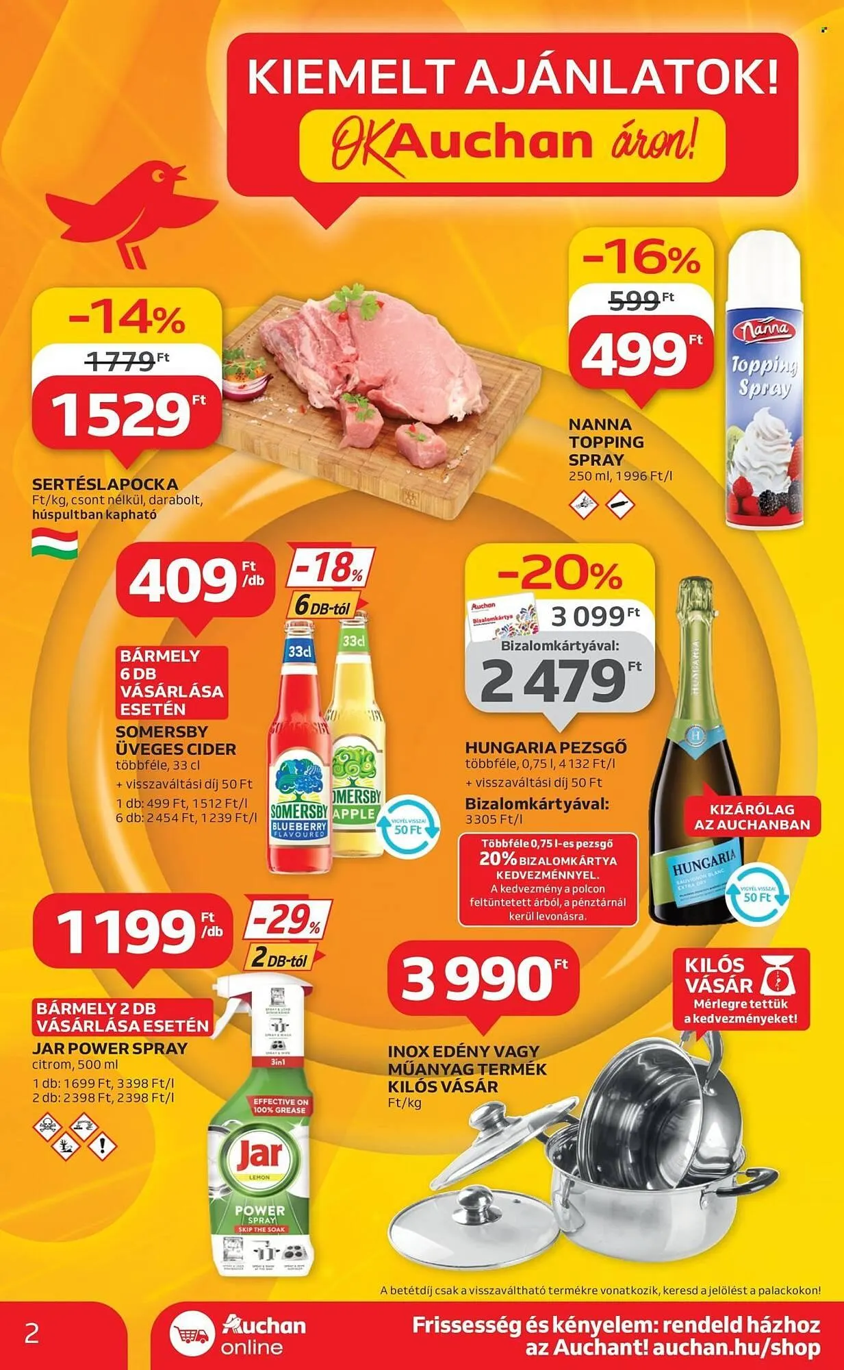 Katalógus Auchan akciós újság július 3.-tól július 9.-ig 2025. - Oldal 2