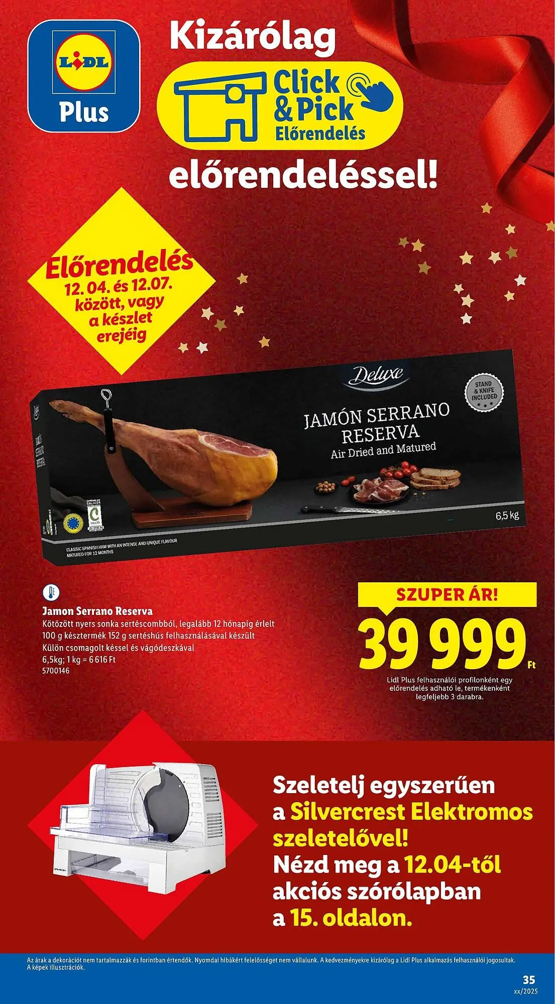 Katalógus Lidl akciós újság december 4.-tól december 10.-ig 2025. - Oldal 35
