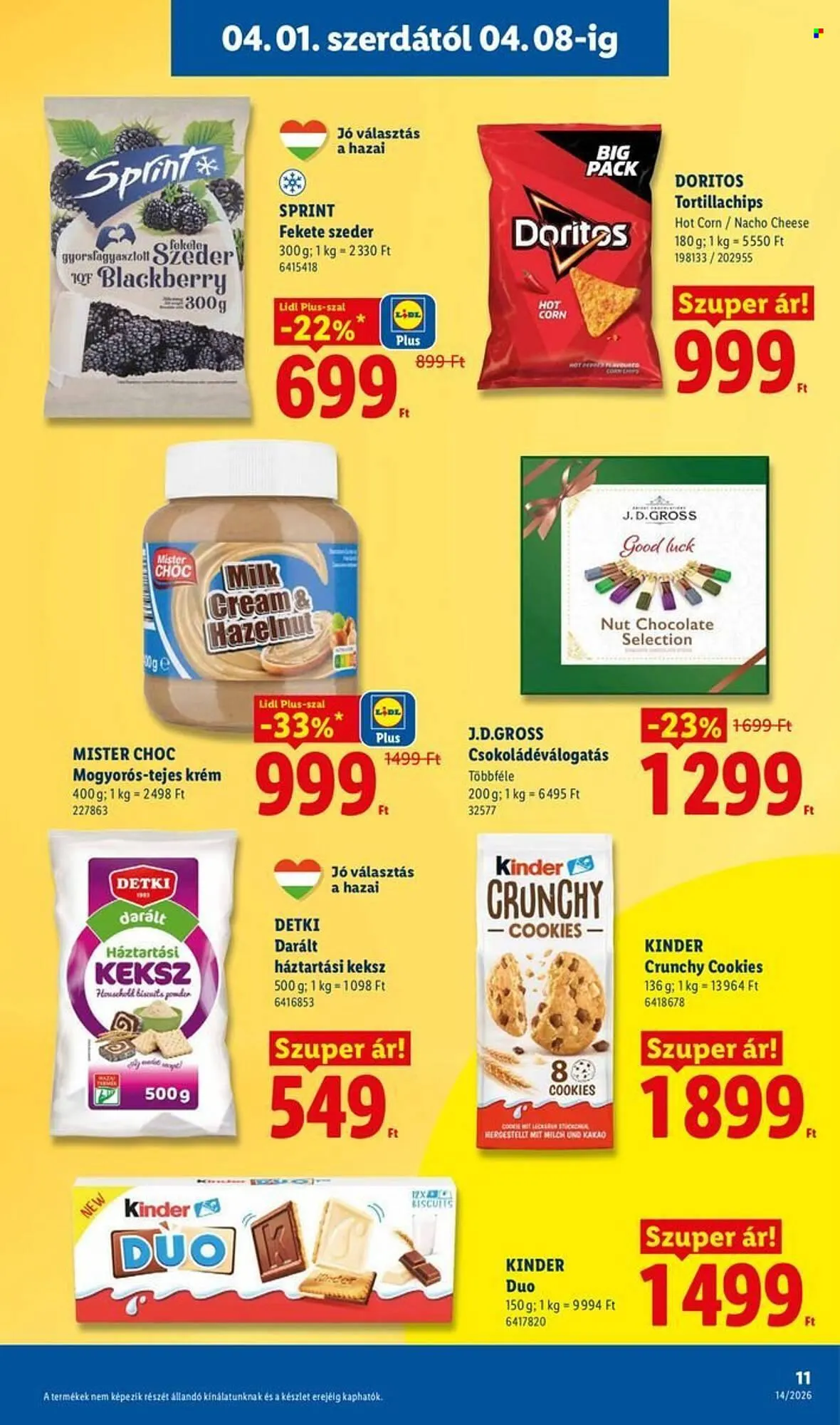 Katalógus Lidl akciós újság április 1.-tól április 8.-ig 2026. - Oldal 11