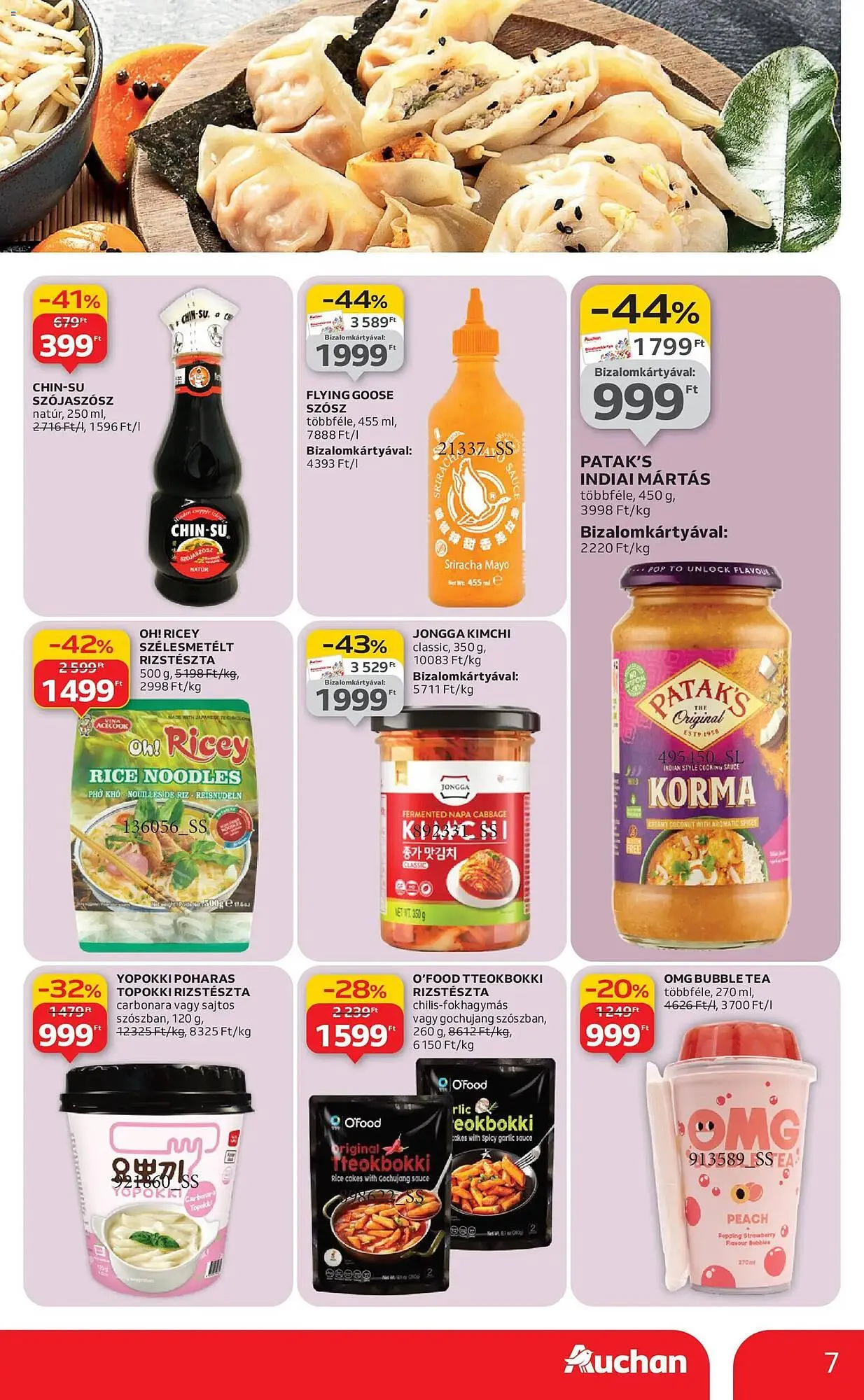 Katalógus Auchan akciós újság január 29.-tól február 11.-ig 2026. - Oldal 7