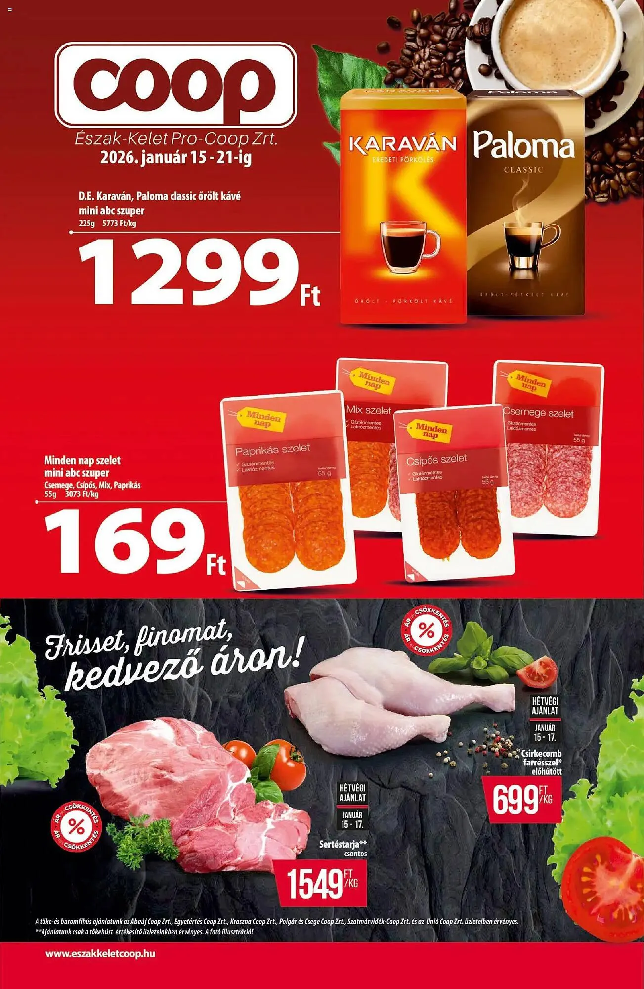 Katalógus Coop akciós újság január 15.-tól január 21.-ig 2026. - Oldal 1