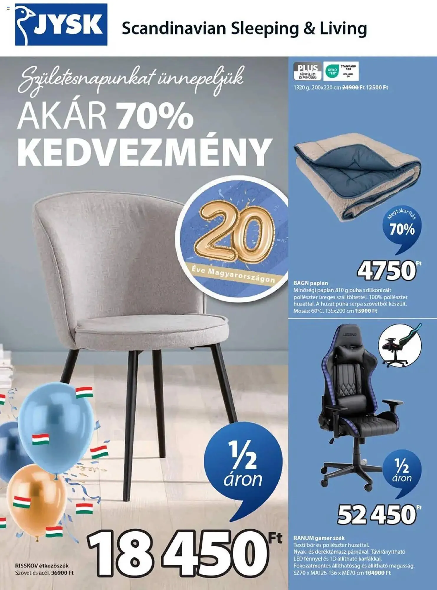 Katalógus JYSK akciós újság szeptember 10.-tól október 14.-ig 2025. - Oldal 1