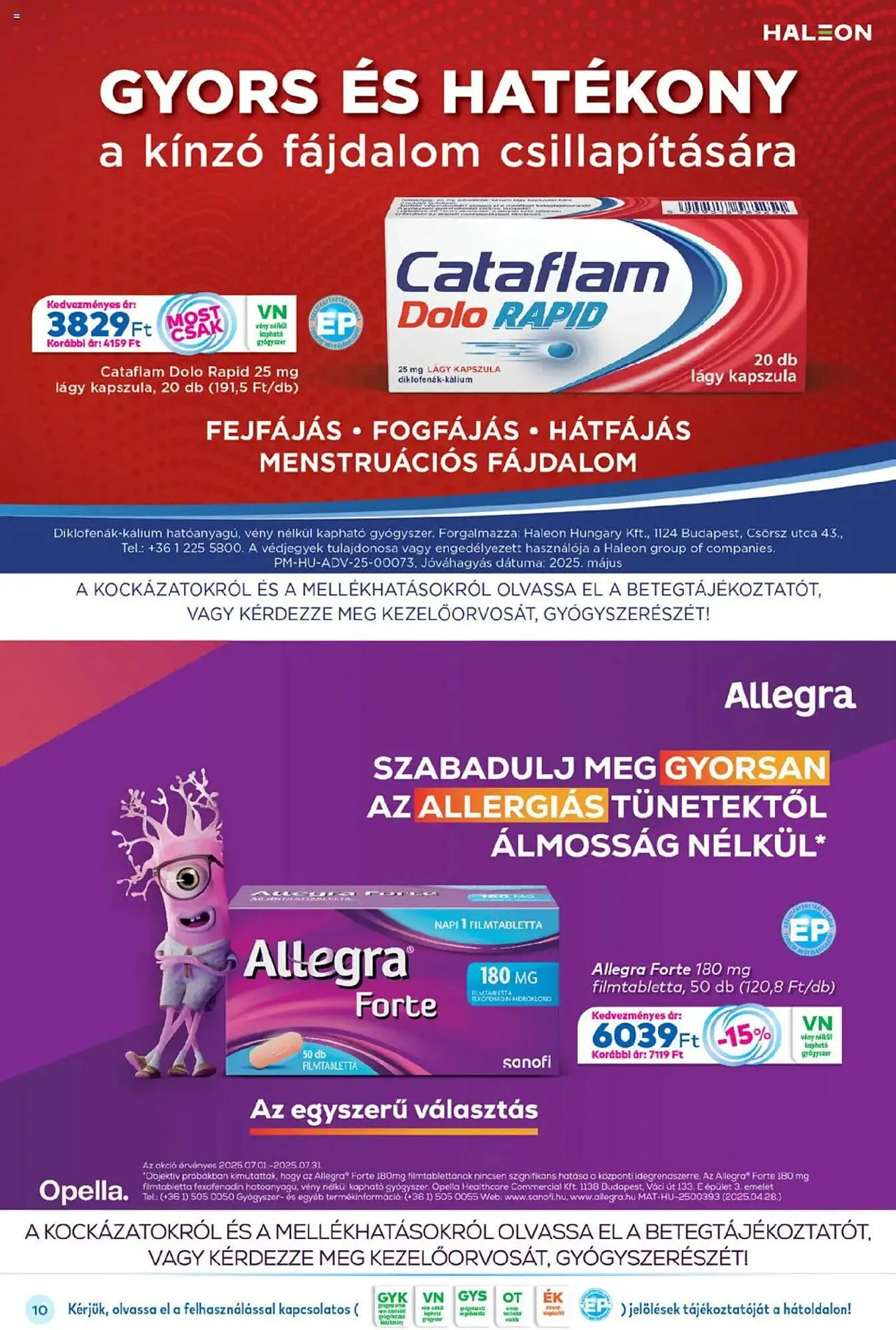 Katalógus PRIVÁT akciós újság július 1.-tól július 31.-ig 2025. - Oldal 10