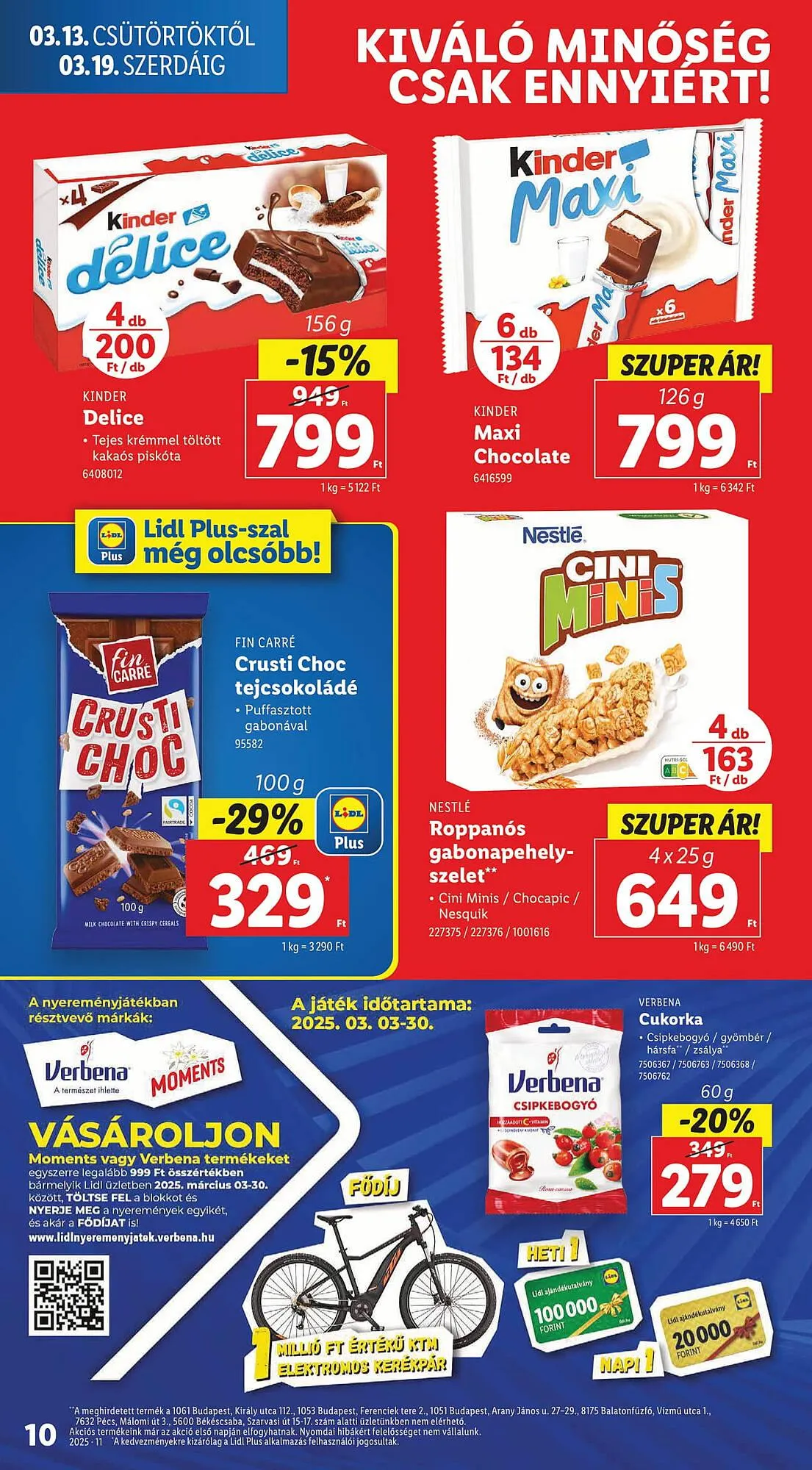 Katalógus Lidl akciós újság március 13.-tól március 19.-ig 2025. - Oldal 10