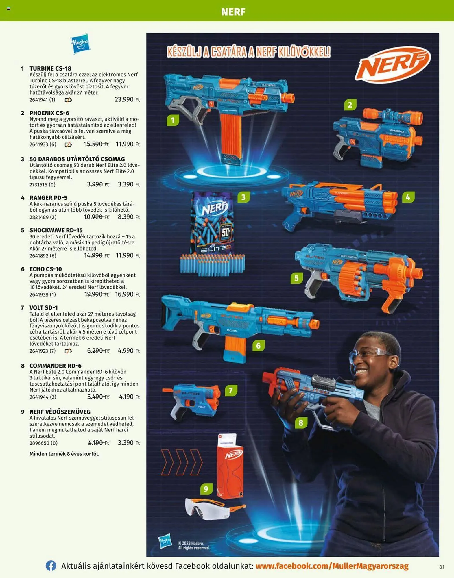 Katalógus Müller akciós újság október 30.-tól december 31.-ig 2023. - Oldal 81