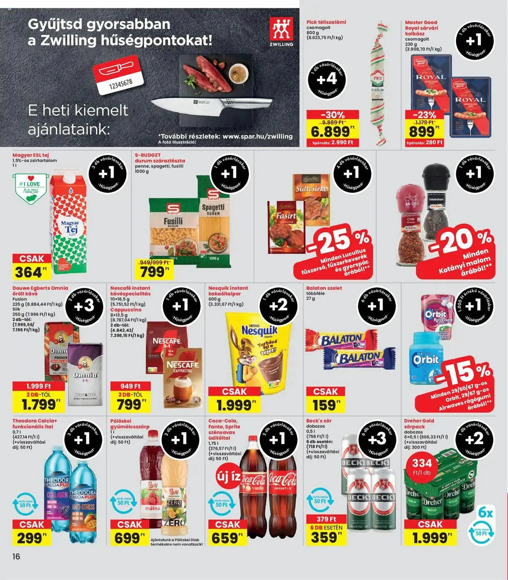 Katalógus Interspar akciós újság október 2.-tól október 8.-ig 2025. - Oldal 16