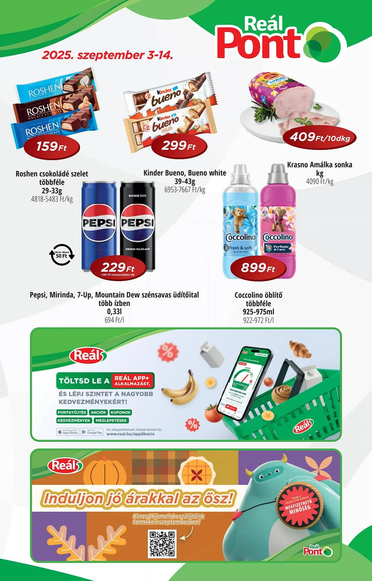 Katalógus Real akciós újság szeptember 3.-tól szeptember 14.-ig 2025. - Oldal 1