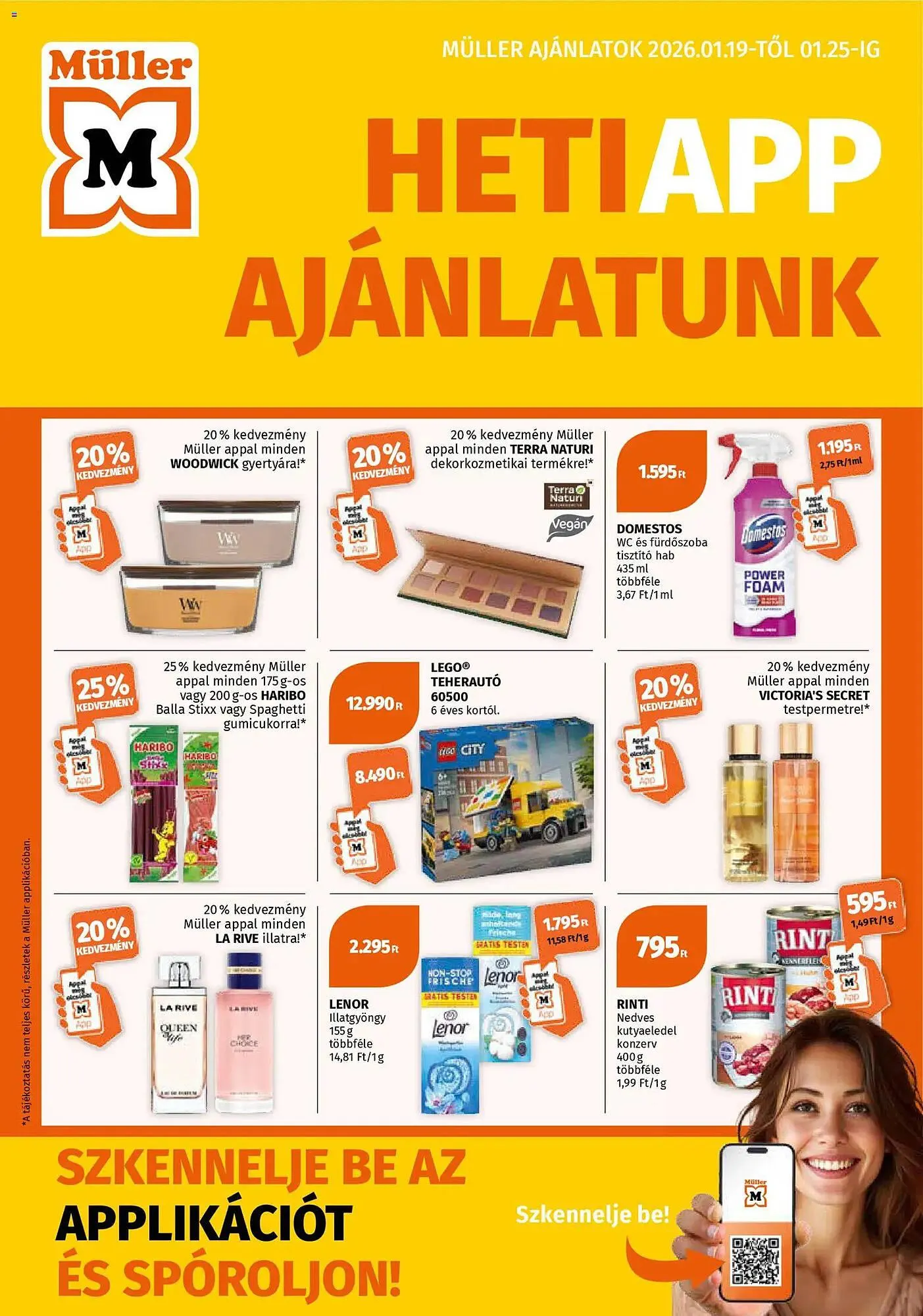 Katalógus Müller akciós újság január 19.-tól január 25.-ig 2026. - Oldal 1