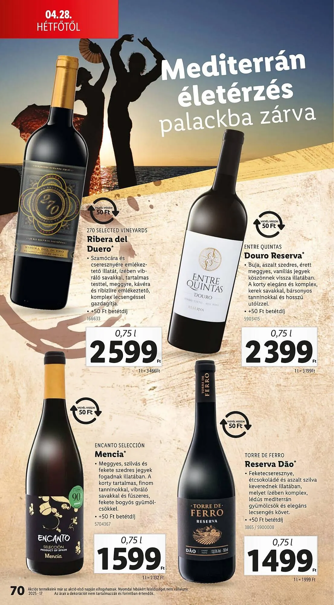 Katalógus Lidl akciós újság április 24.-tól április 29.-ig 2025. - Oldal 70