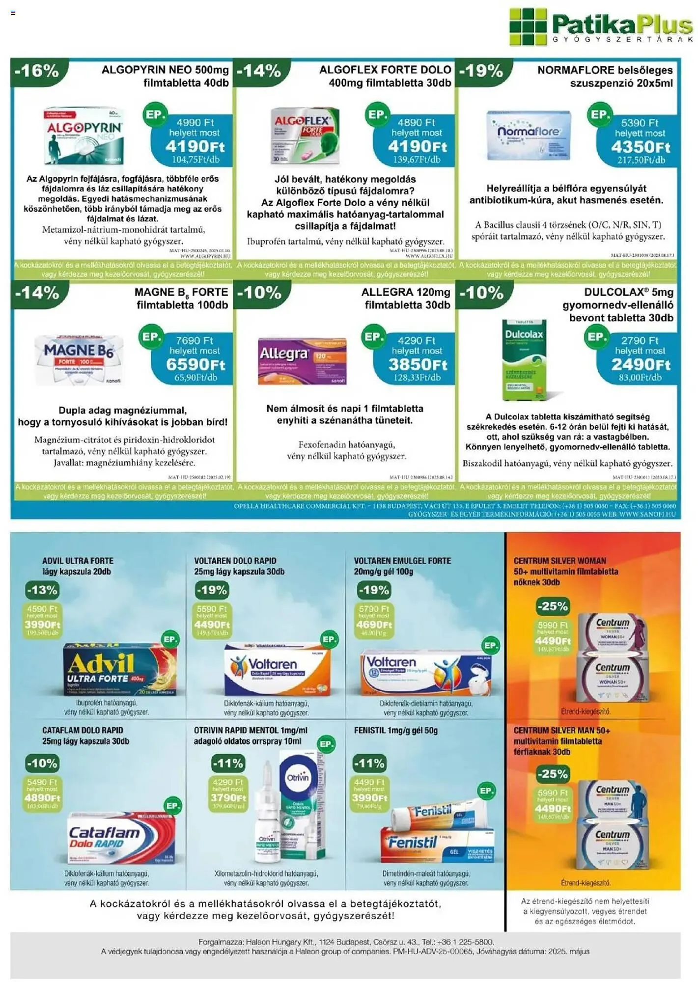 Katalógus PatikaPlus akciós újság június 1.-tól június 30.-ig 2025. - Oldal 3