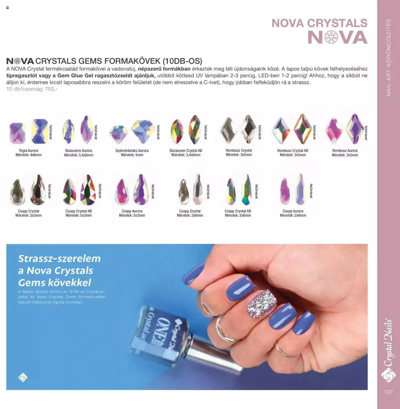 Katalógus Crystal Nails - Nagykatalógus 22/23 március 8.-tól december 31.-ig 2023. - Oldal 127