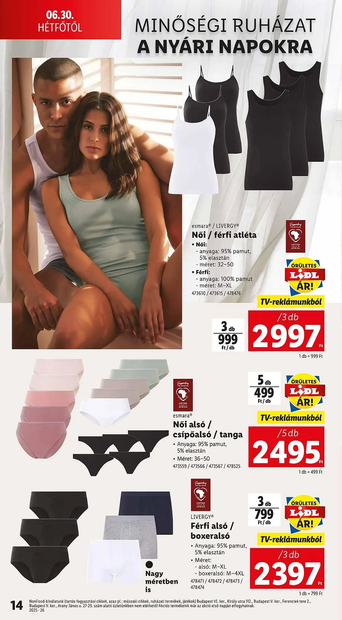Katalógus Lidl akciós újság június 26.-tól július 2.-ig 2025. - Oldal 14