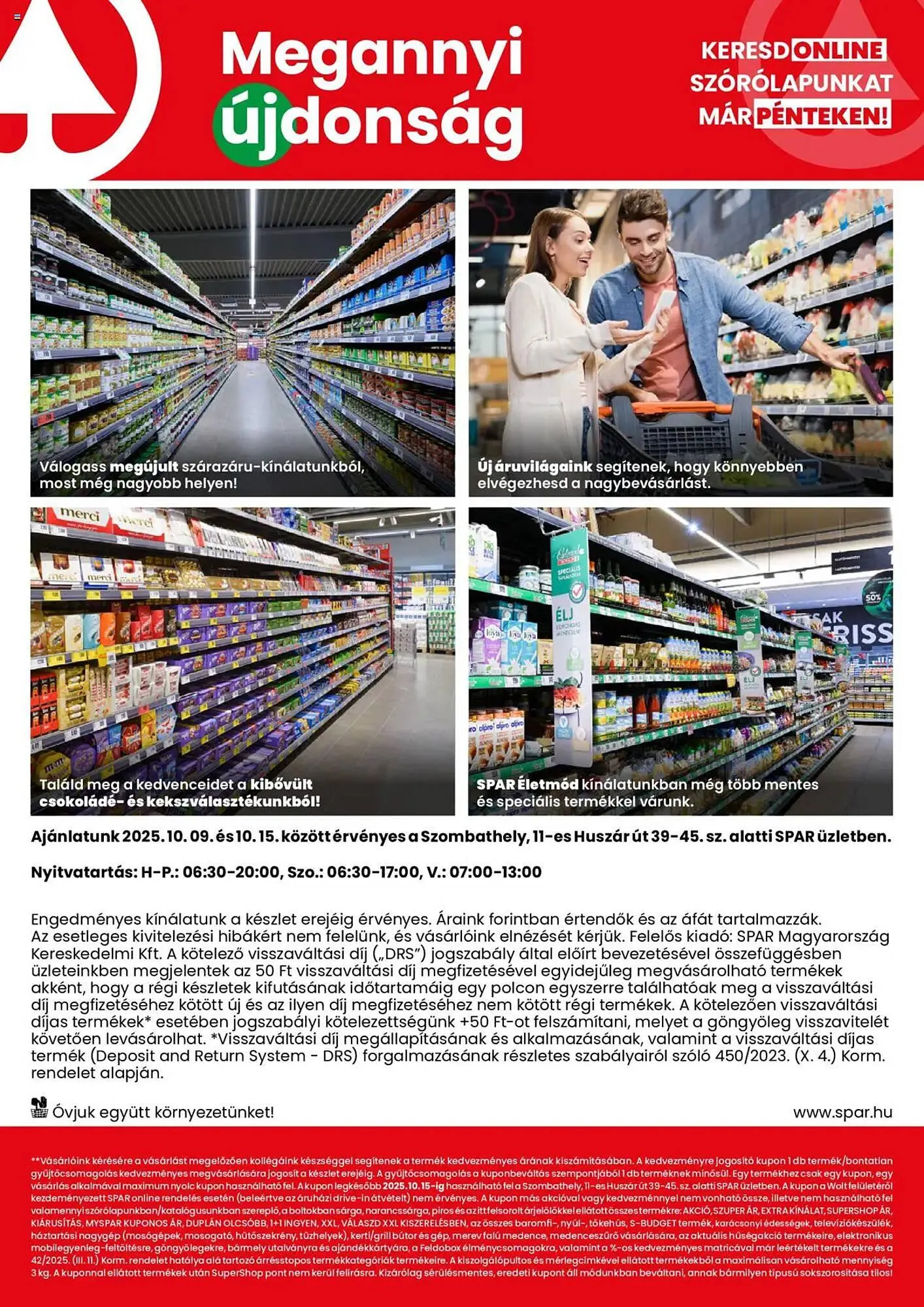 Katalógus Spar akciós újság október 9.-tól október 15.-ig 2025. - Oldal 2