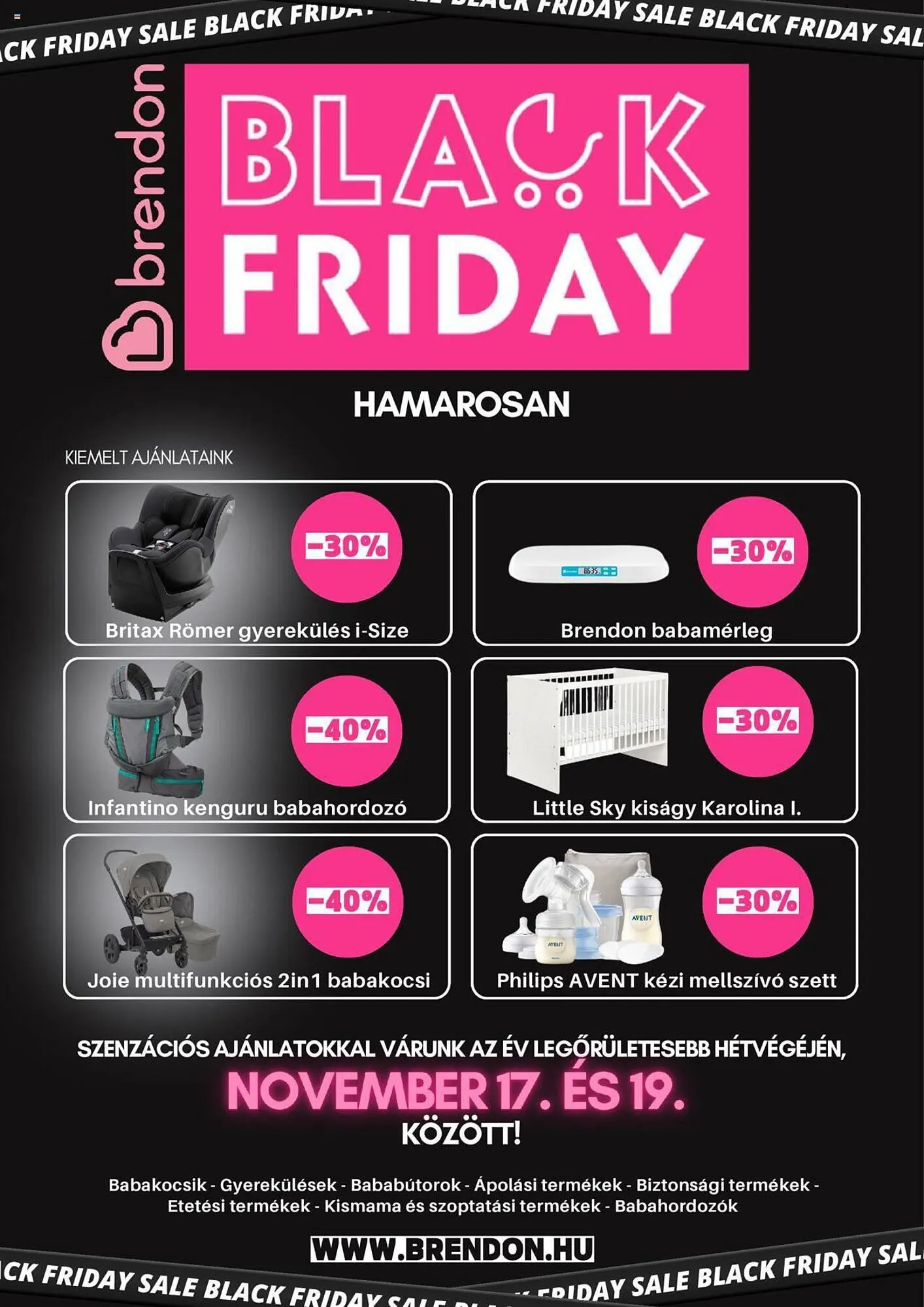 Katalógus Brendon akciós újság november 4.-tól november 19.-ig 2023. - Oldal 1