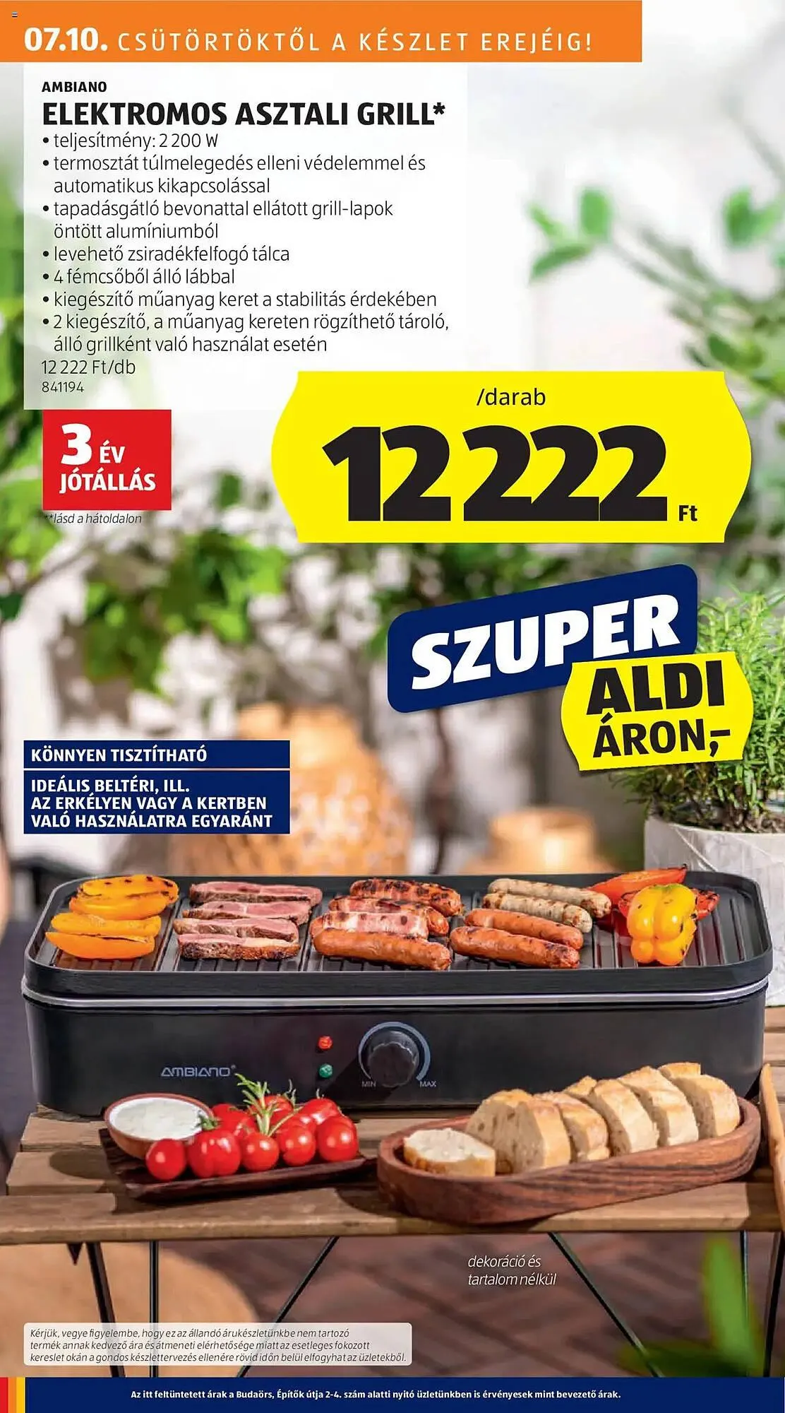 Katalógus ALDI akciós újság július 10.-tól július 17.-ig 2025. - Oldal 4