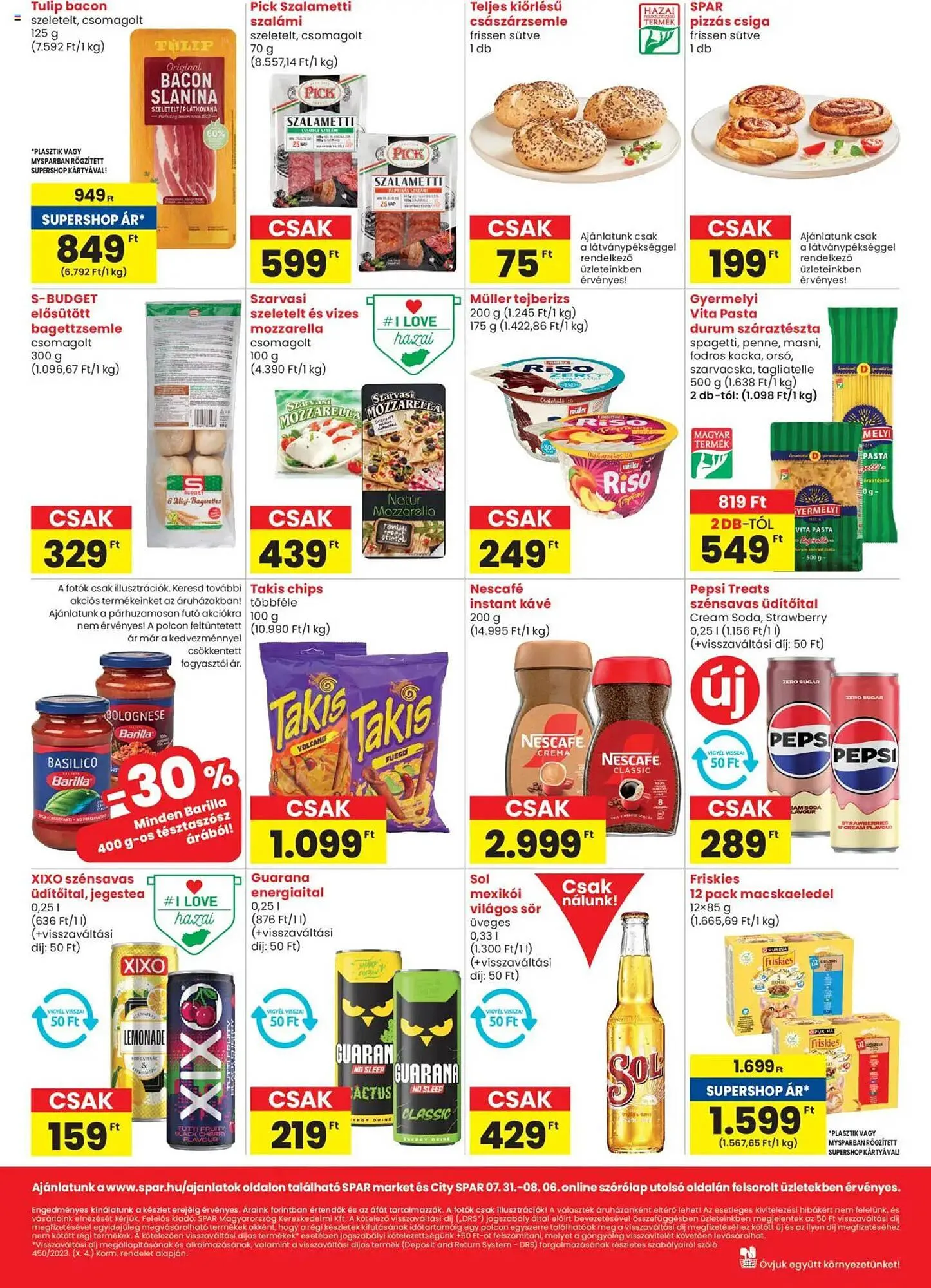 Katalógus Spar akciós újság július 31.-tól augusztus 6.-ig 2025. - Oldal 2