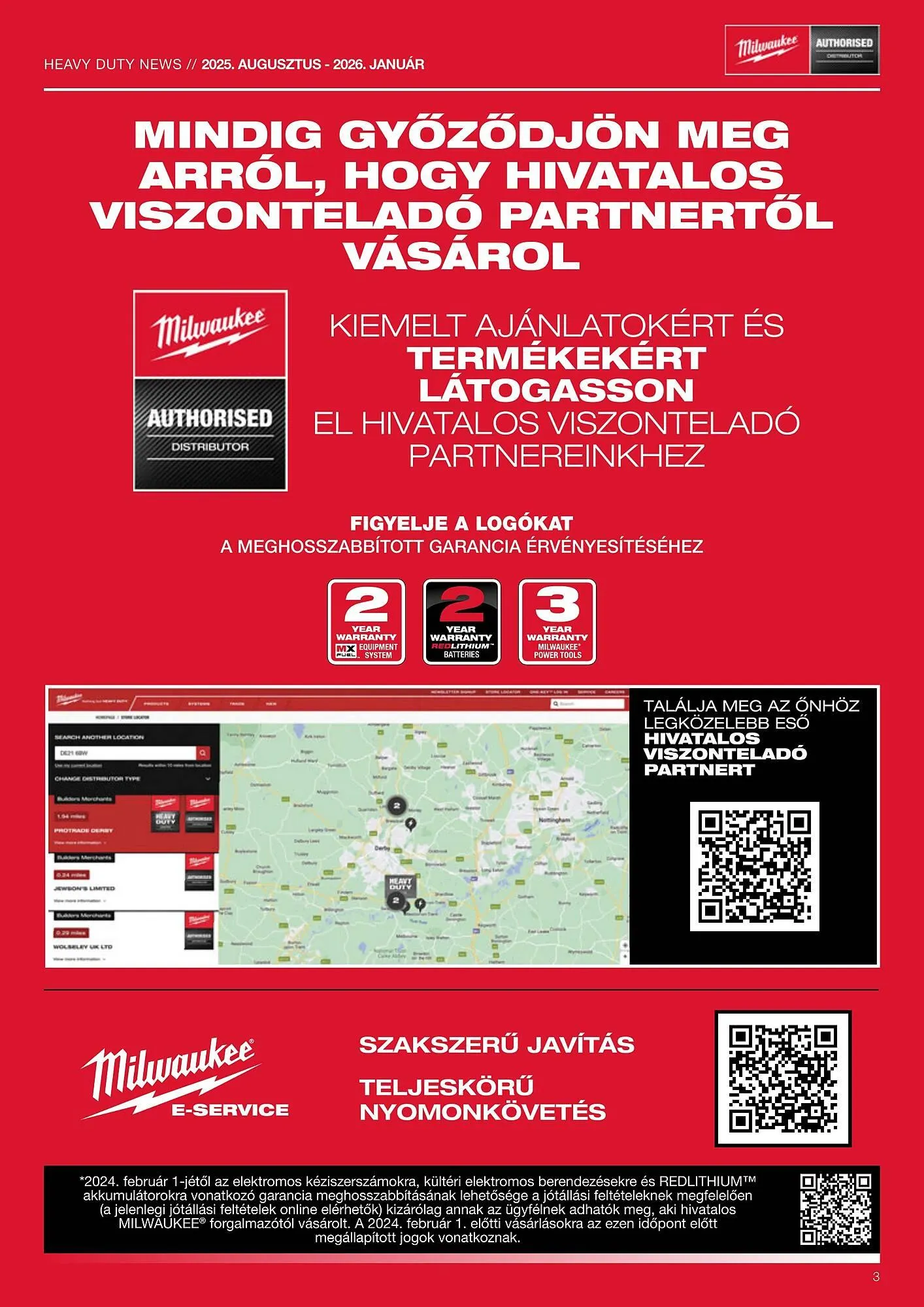 Katalógus Milwaukee akciós újság augusztus 1.-tól január 31.-ig 2026. - Oldal 3